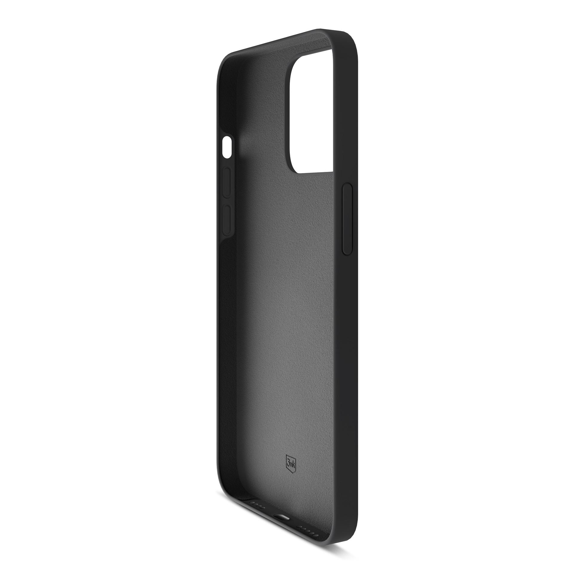 3mk silikoneetui til iPhone 16 Pro Max – sort