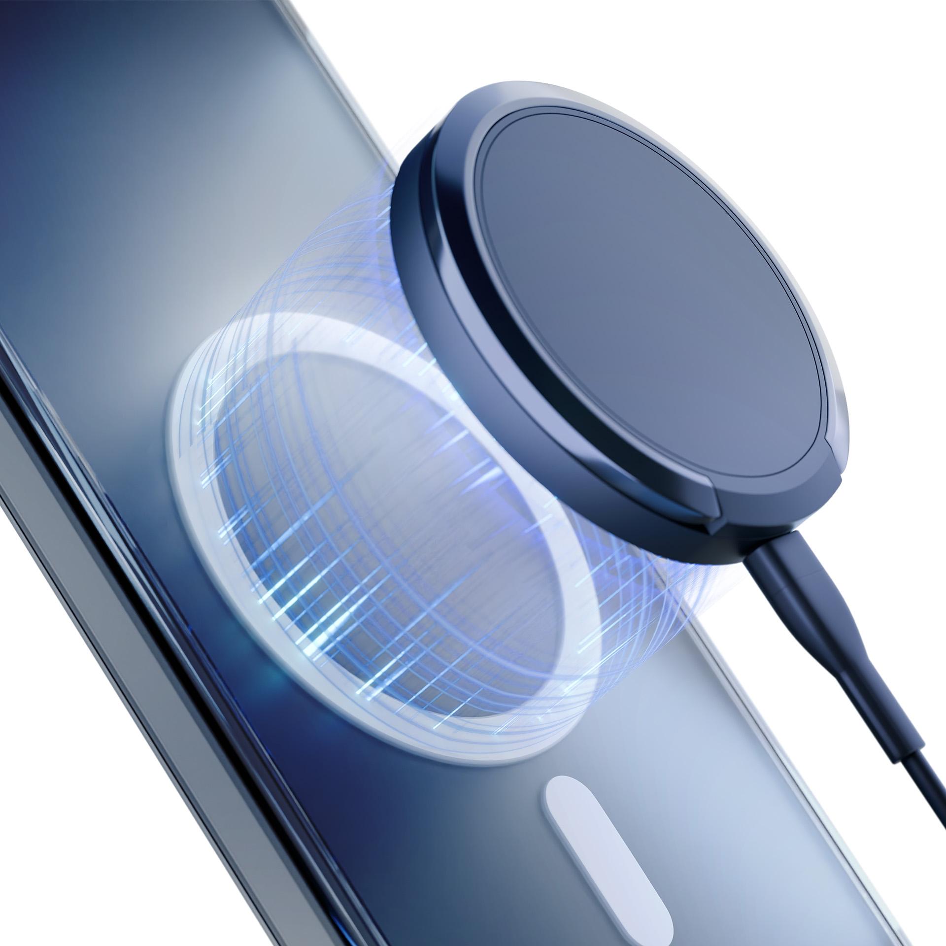 3mk Clear MagCase-etui til Apple iPhone 16 Pro Max – gennemsigtigt