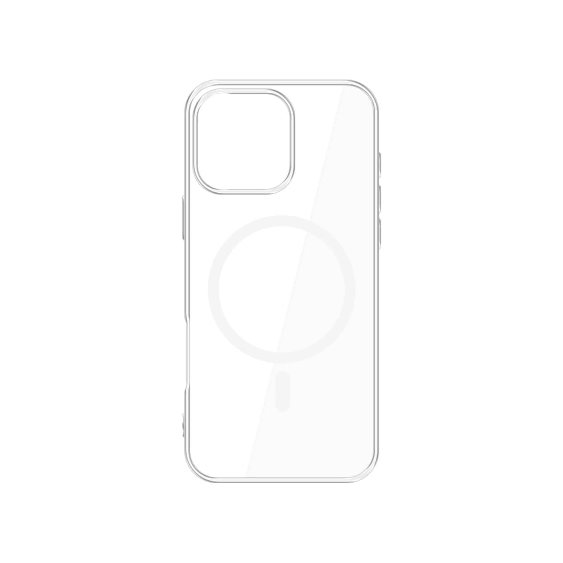 3mk Clear MagCase-etui til Apple iPhone 16 Pro Max – gennemsigtigt