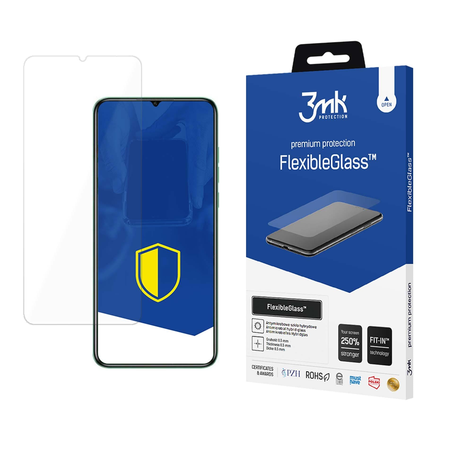 Härdat glas 3mk FlexibleGlass till Oukitel C53