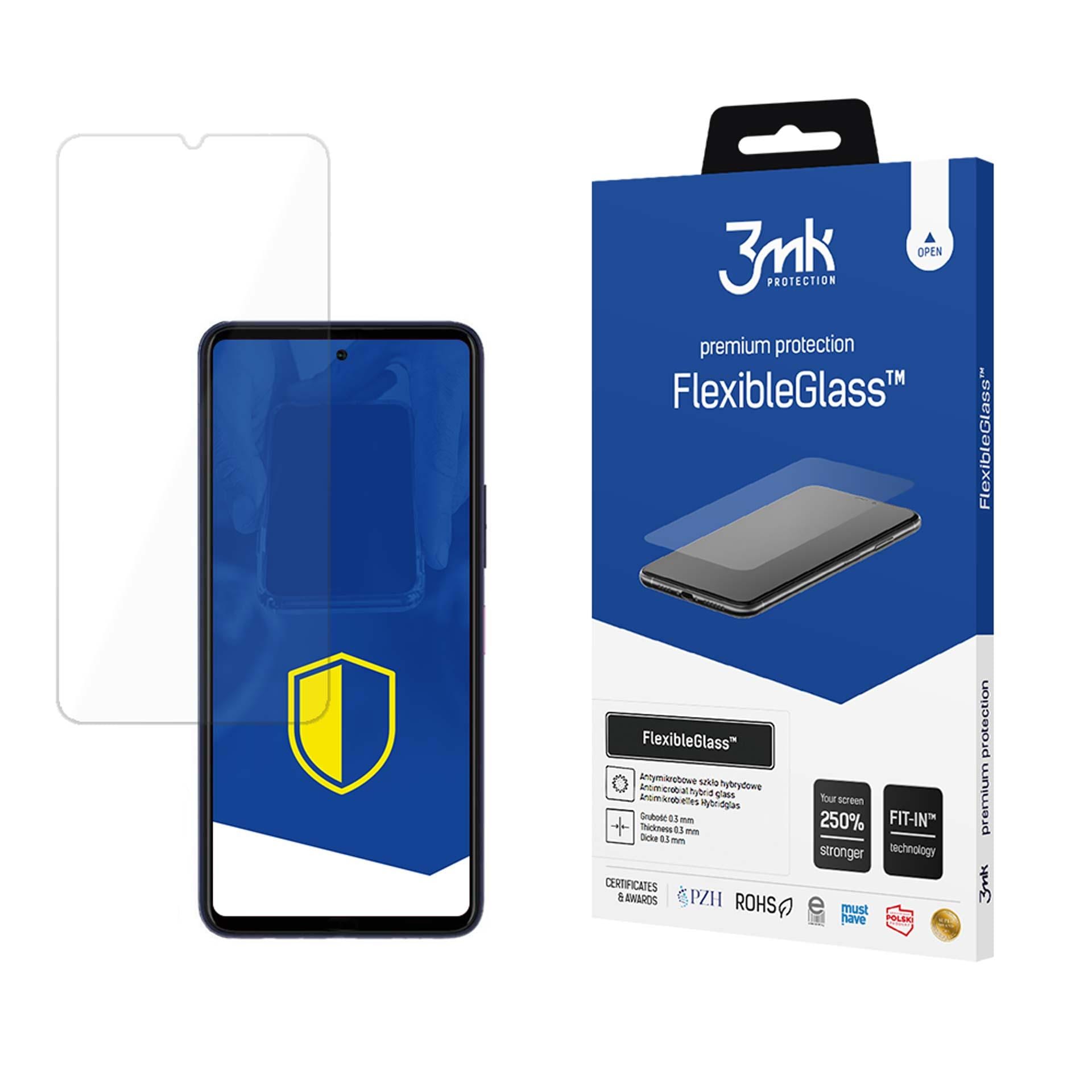 Härdat glas 3mk FlexibleGlass till T-Mobile REVVL 7 5G