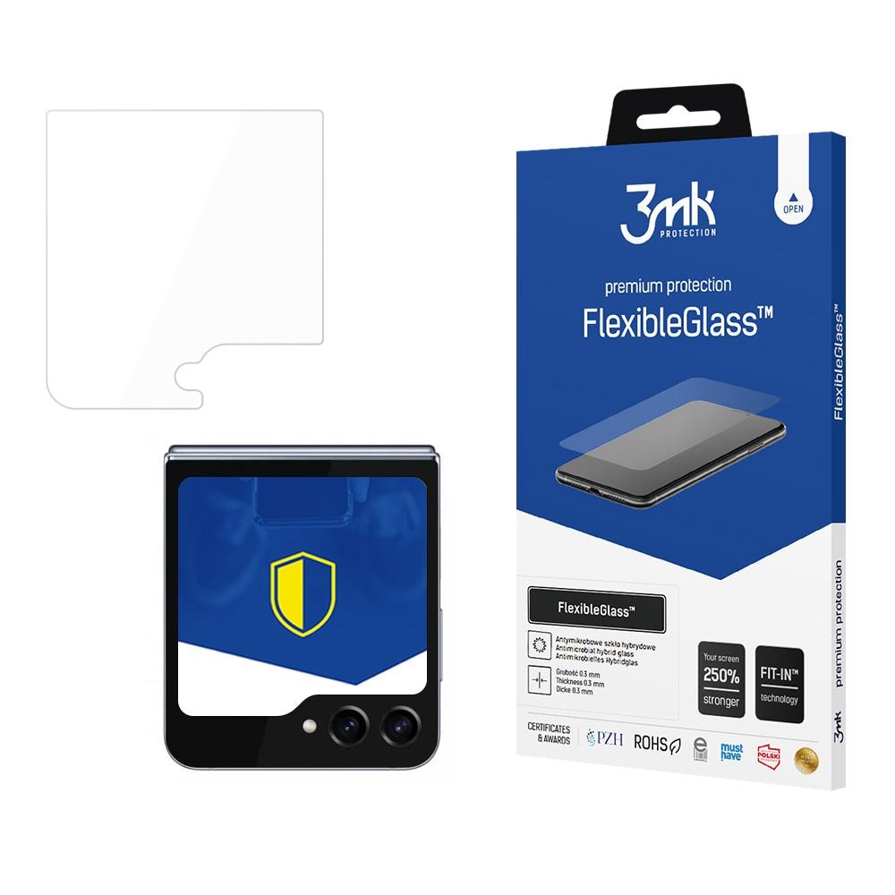 Härdat glas 3mk FlexibleGlass till Samsung Galaxy Z Flip 6
