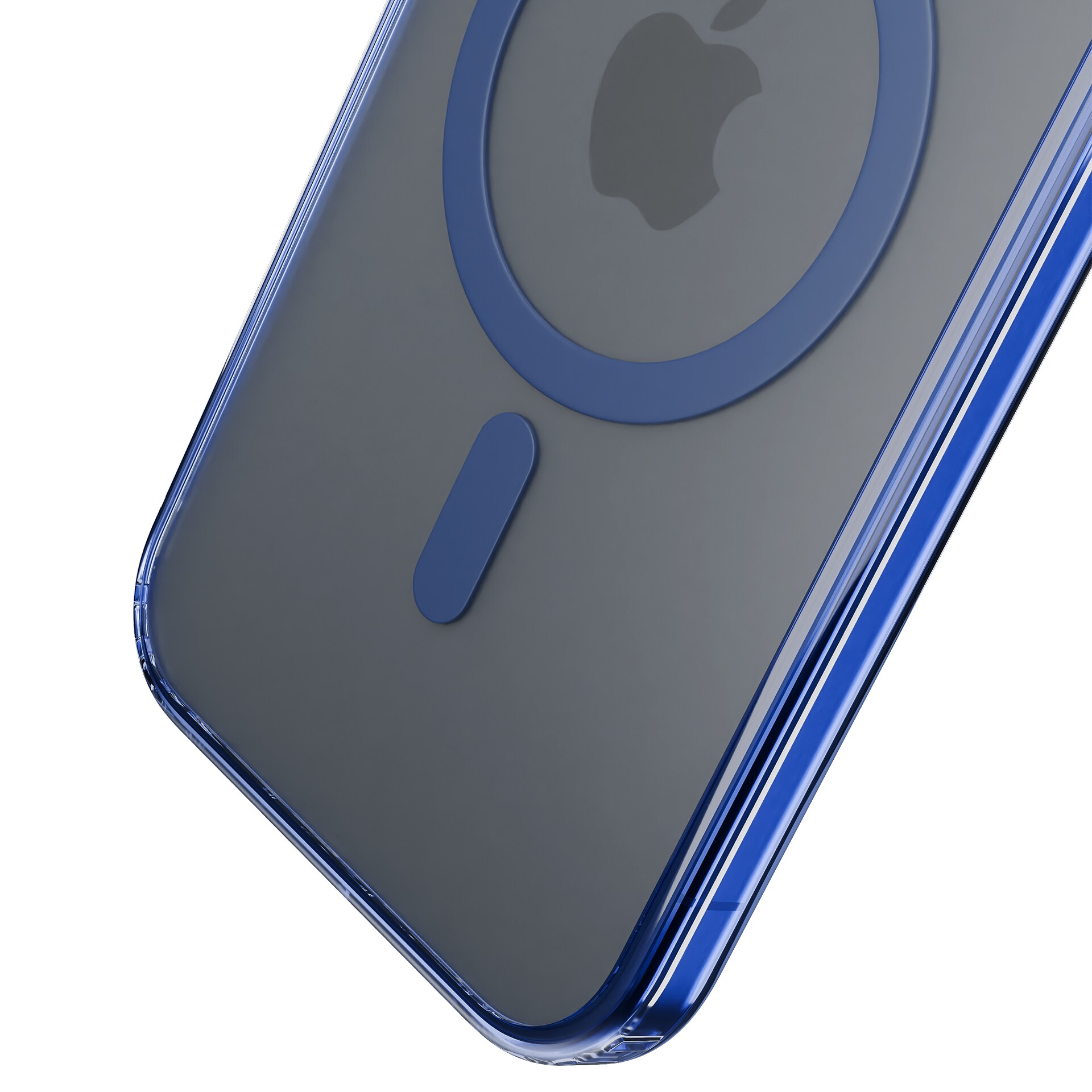 3mk Frosty MagCase Blå etui til Apple iPhone 16 Pro Max – Gennemsigtig