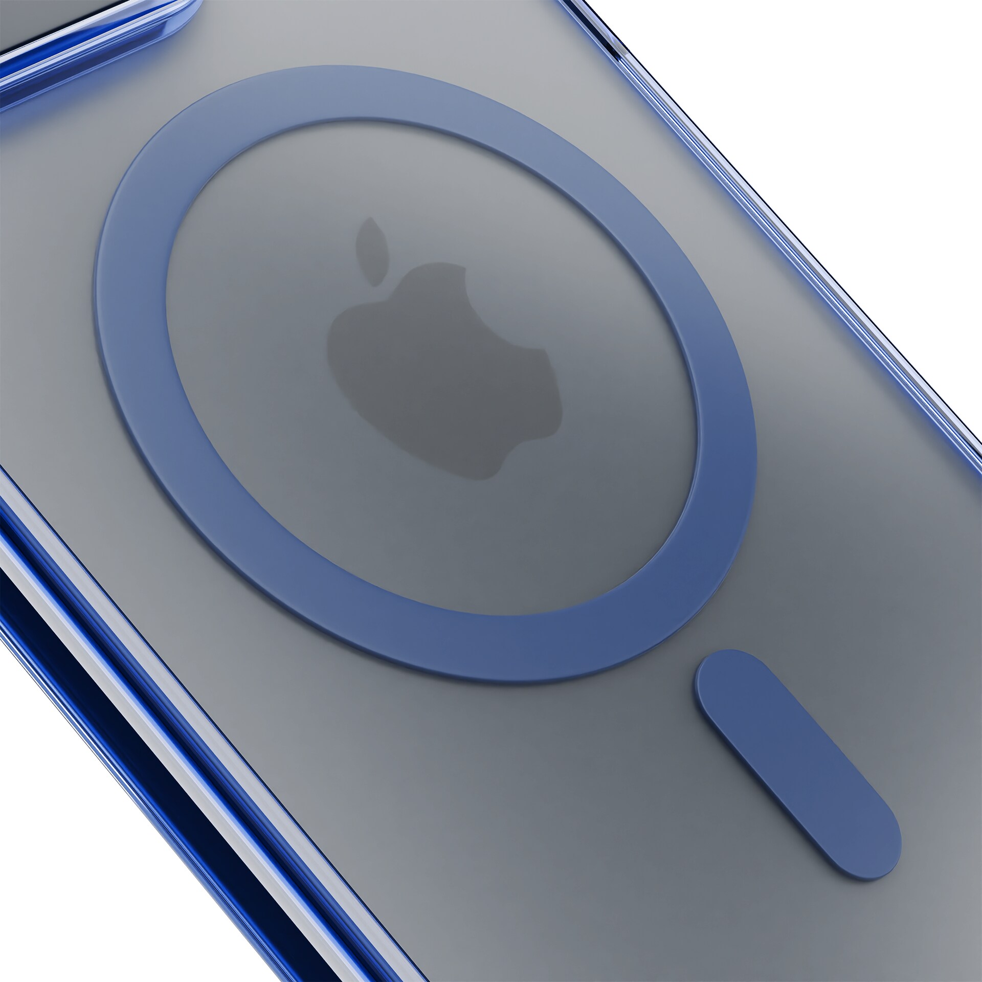 3mk Frosty MagCase Blå etui til Apple iPhone 16 Pro Max – Gennemsigtig