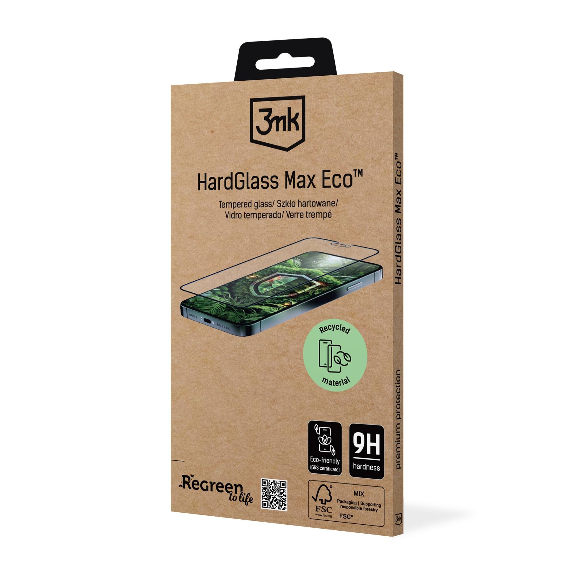 Härdat glas 3mk HardGlass Max Eco till Apple iPhone 14 Pro Max