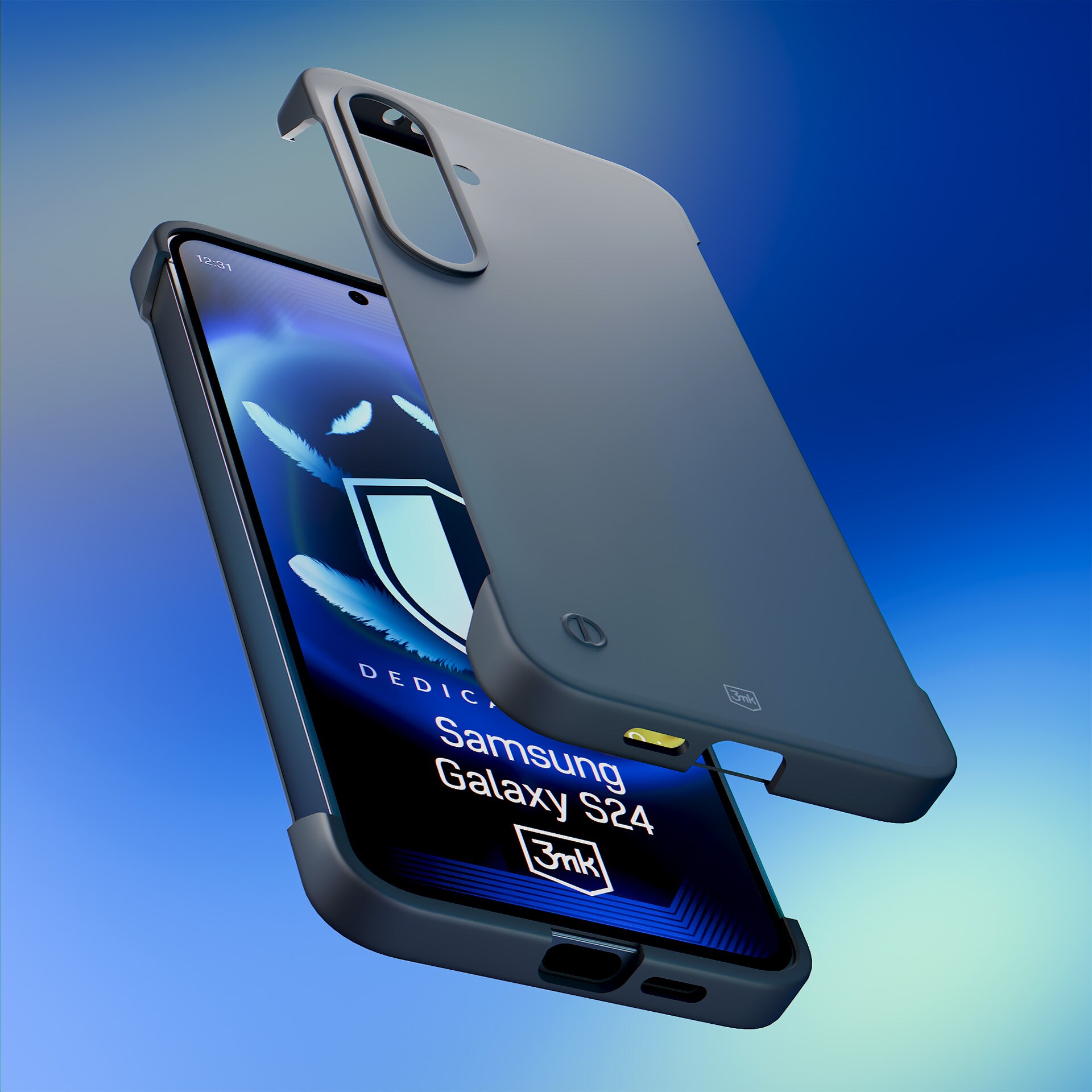 3mk Just20g mat etui til Samsung Galaxy S24 – mat sort