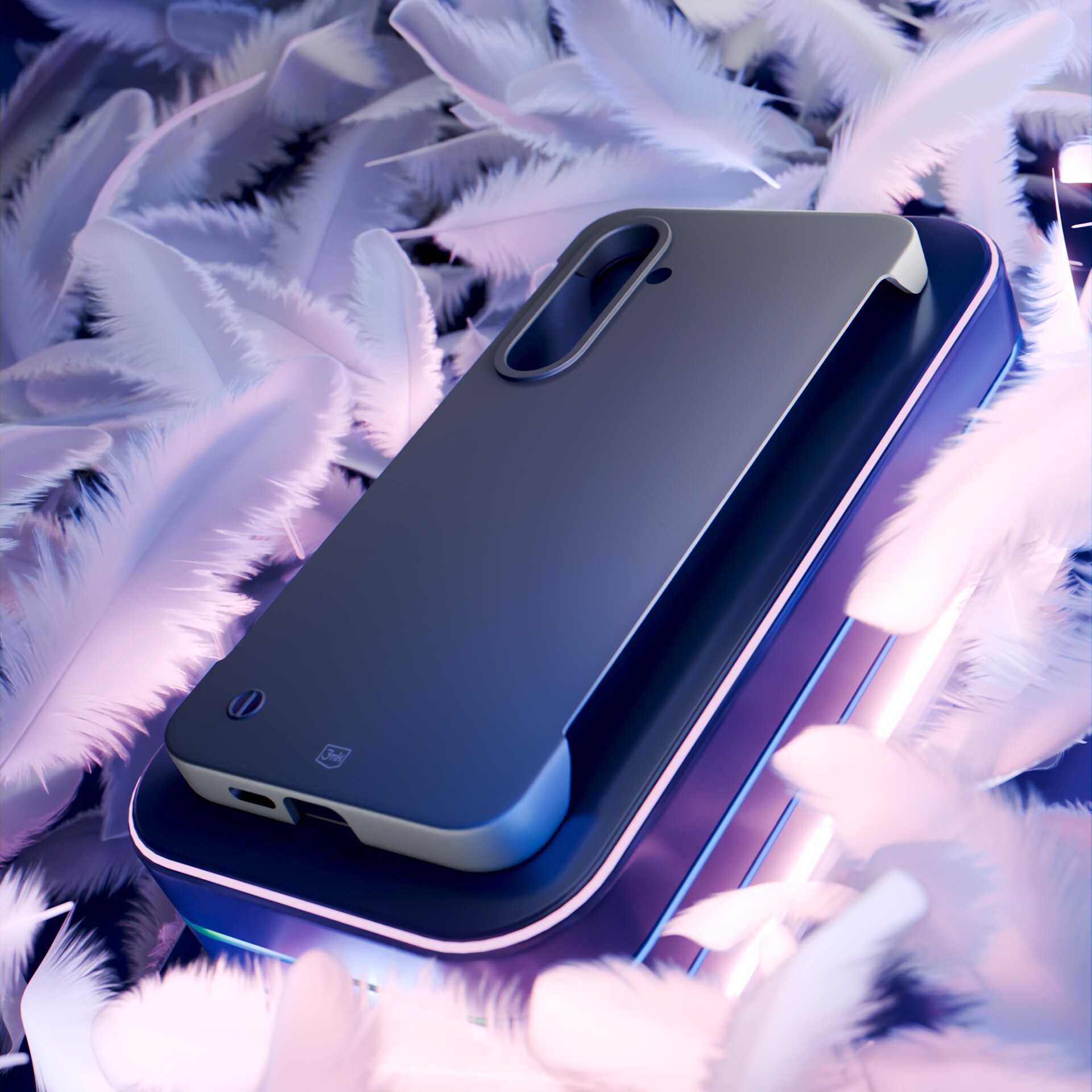 3mk Just20g mat etui til Samsung Galaxy S24 – mat sort