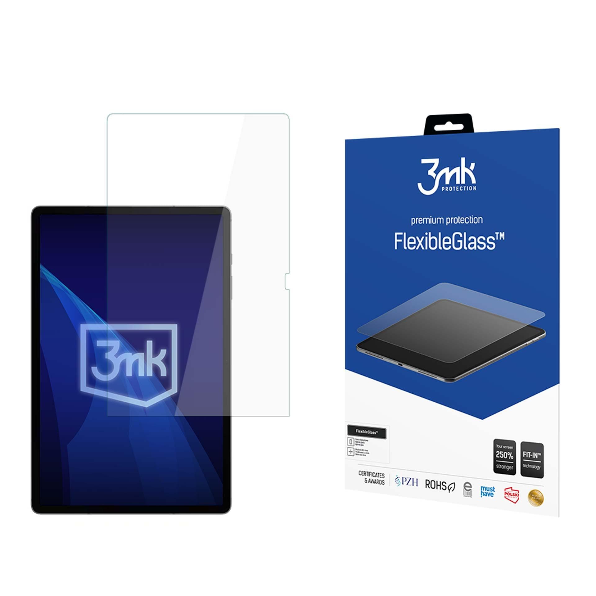 Hybridglas 3mk FlexibleGlass till Samsung Galaxy Tab S10 Plus