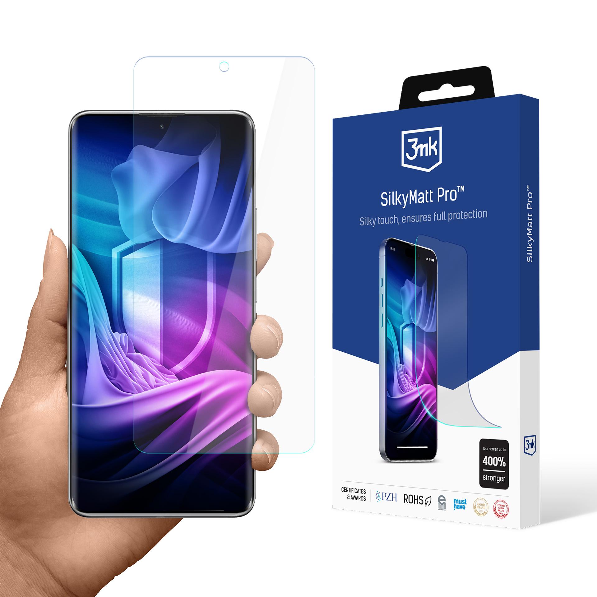 Matt skyddsfilm 3mk Silky Matt Pro för Xiaomi Redmi Note 14 Pro
