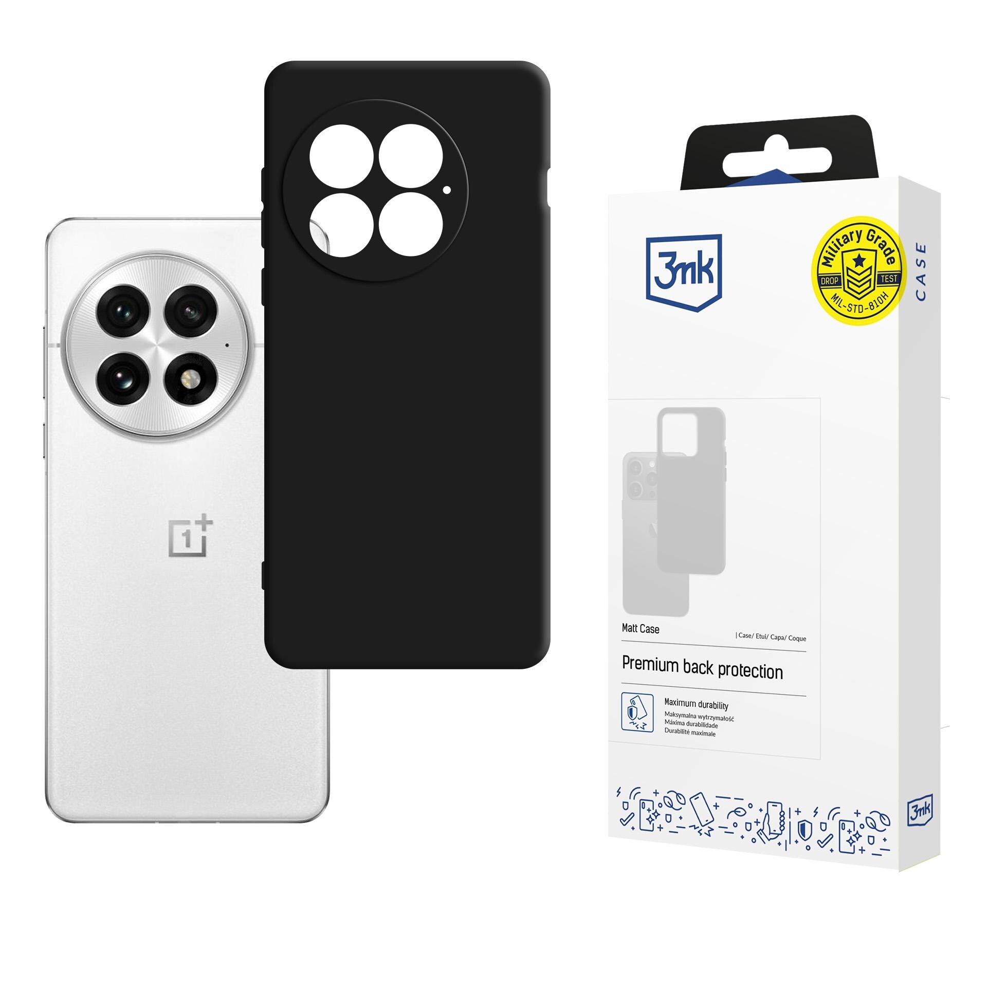 3mk matt skal till OnePlus 13 – Svart