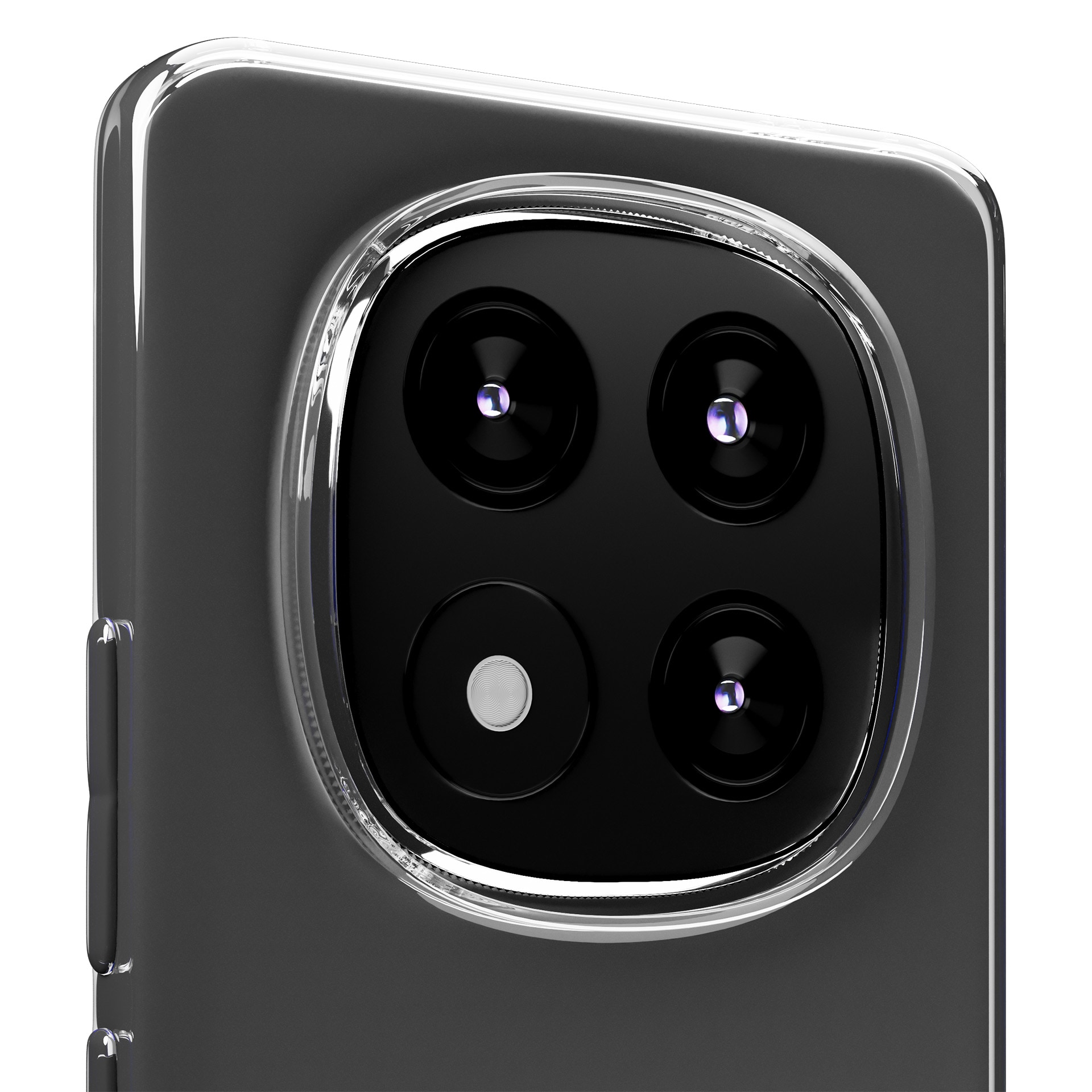 3mk gennemsigtigt cover til Xiaomi Redmi Note 14 Pro+ – gennemsigtigt