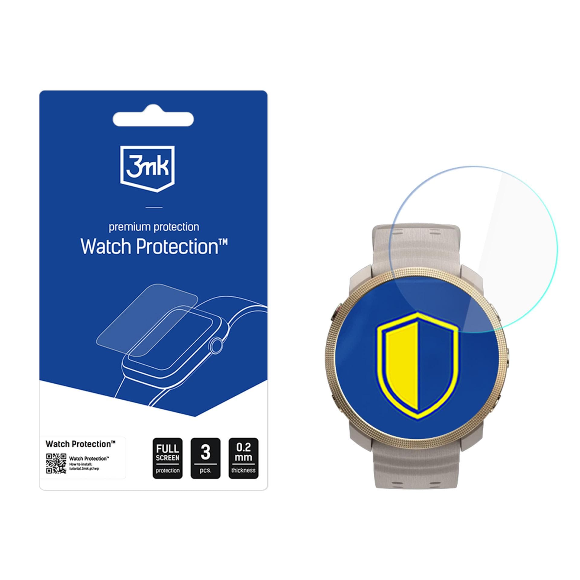 3mk Watch Protection FlexibleGlass hybridglas till Polar Vantage M3