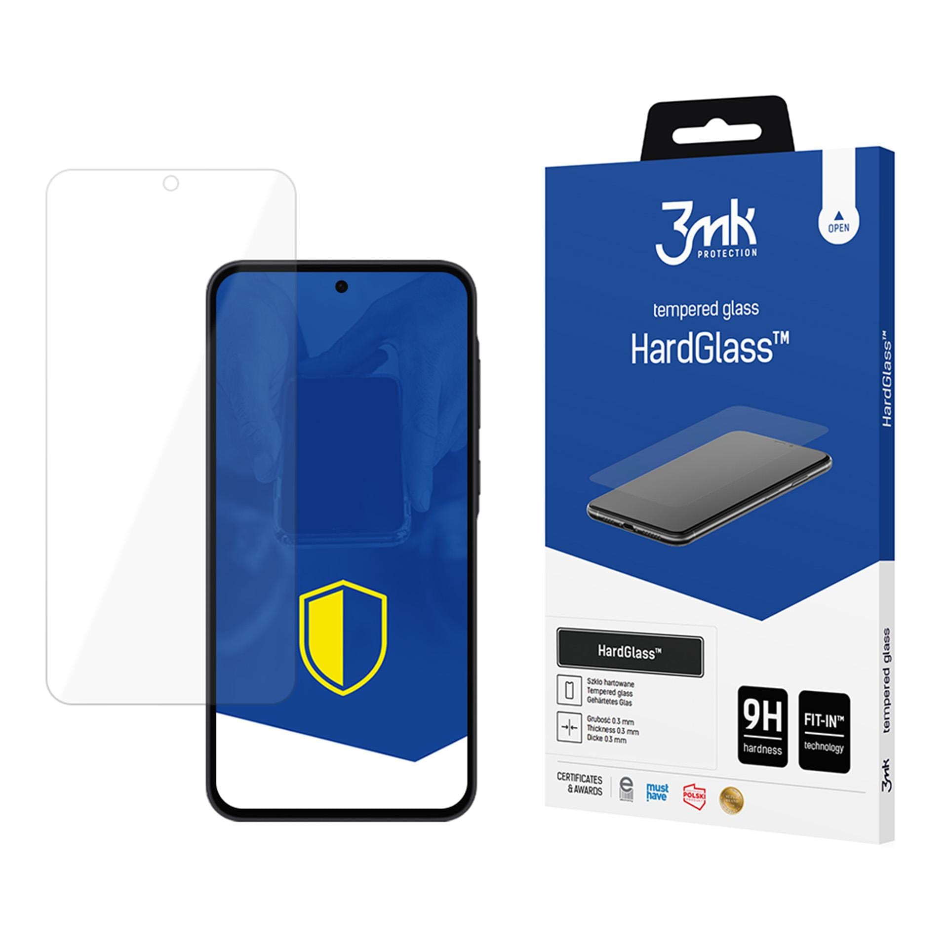 Härdat glas 3mk HardGlass™ för Samsung Galaxy A36 / A56