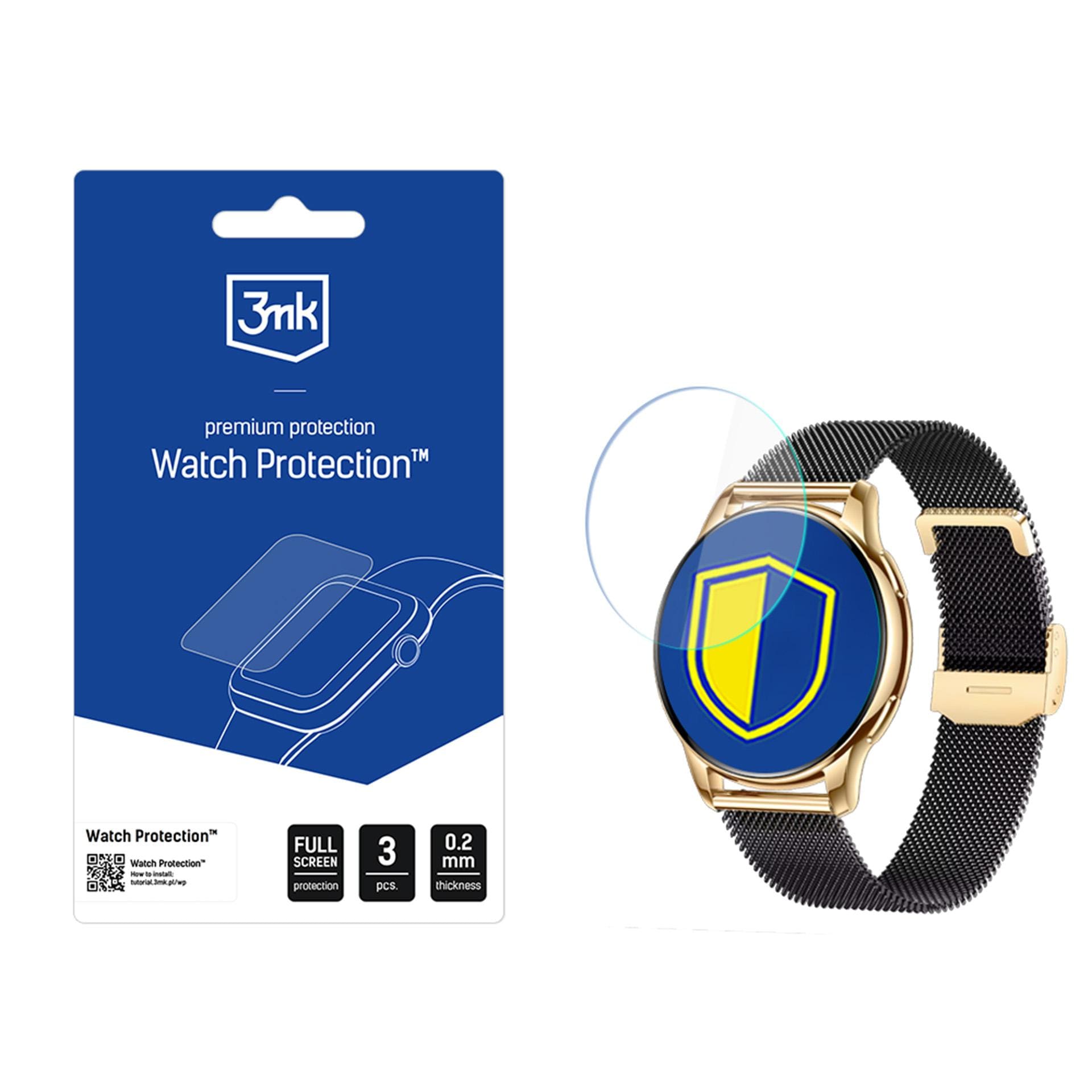 Skyddsfilm för smartklockans skärm 3mk Watch Protection ARC Rubicon RNCF30