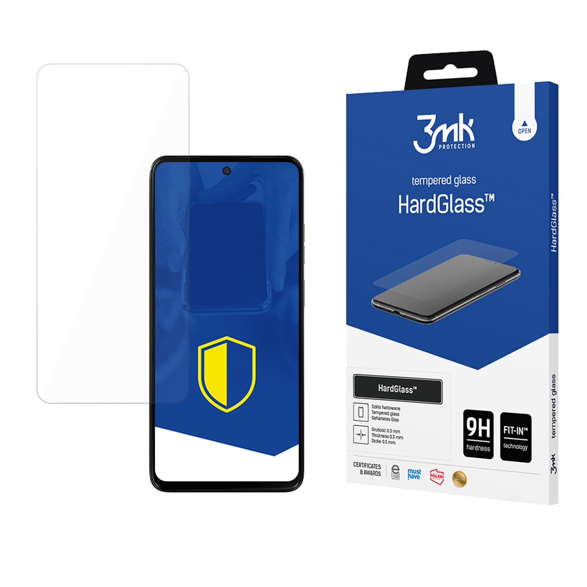 3mk HardGlass™ härdat glas till Motorola Moto G15 / G15 Power / G05 / E15