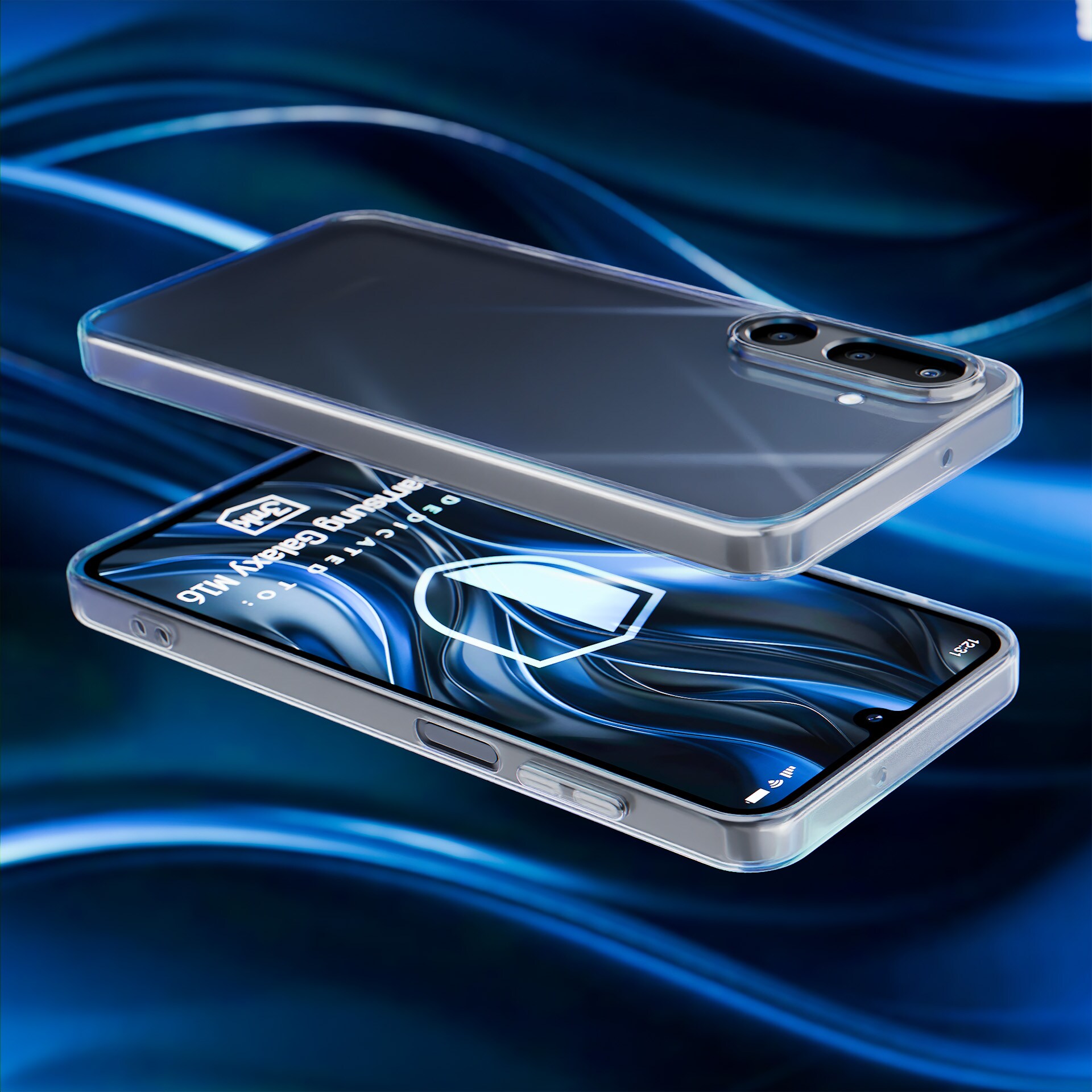 3mk gennemsigtigt cover til Samsung Galaxy M16 5G – gennemsigtigt