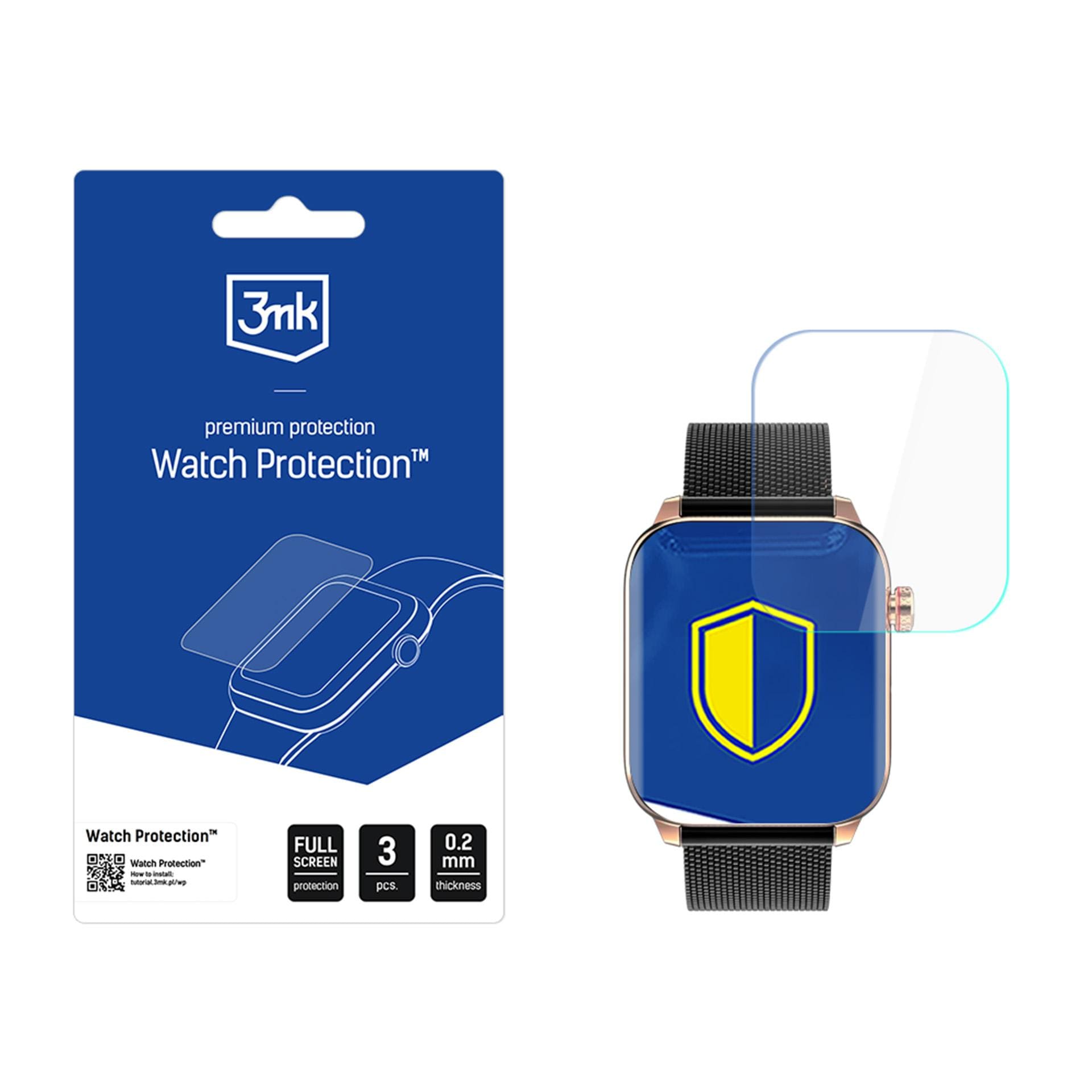 3mk Watch Protection ARC skärmskyddsfilm för MAXCOM Oxygen 2 FW64