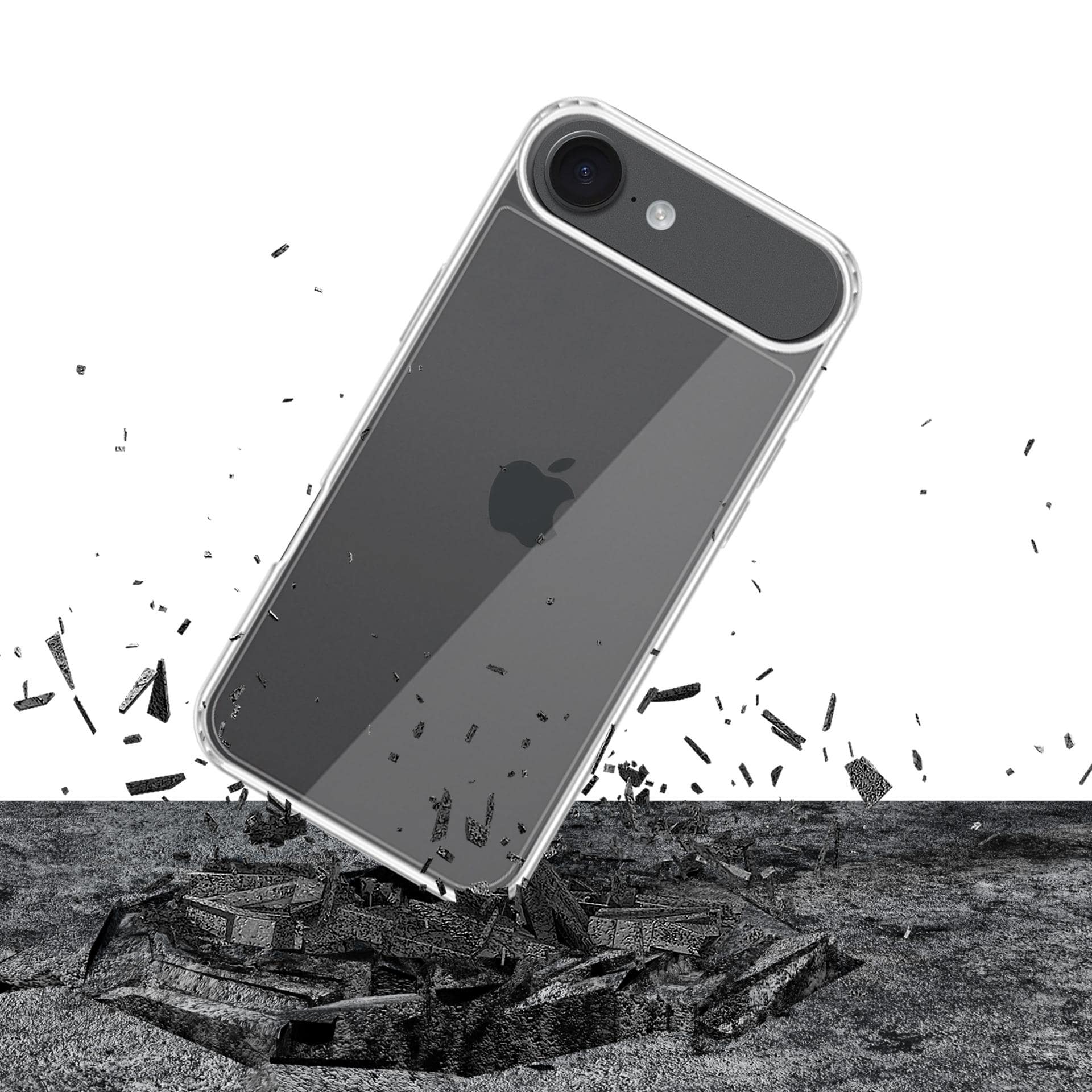 3mk Armor-etui til Apple iPhone 17 Air – gennemsigtigt