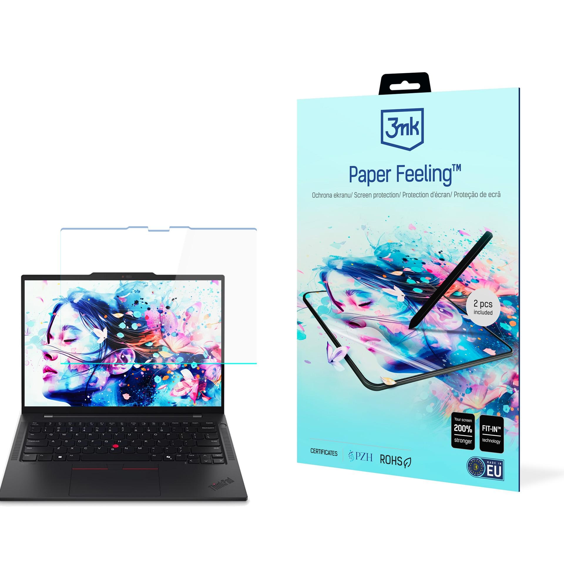 3mk Paper Feeling skyddsfilm för Lenovo ThinkPad T14s 2-i-1 Gen 1
