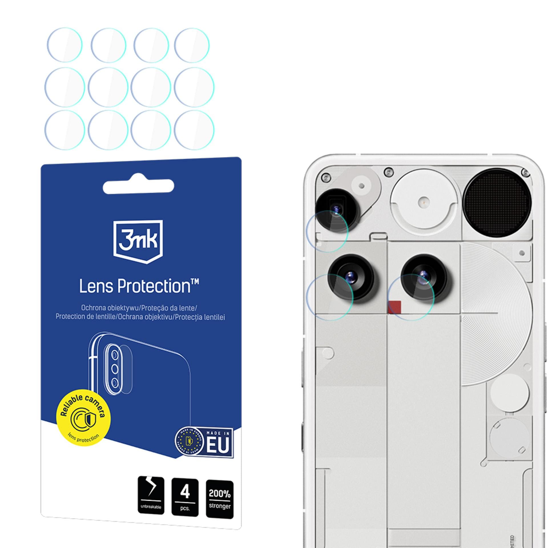 3mk Lens Protection™ Hybrid-kameraglas till Nothing Phone (3)