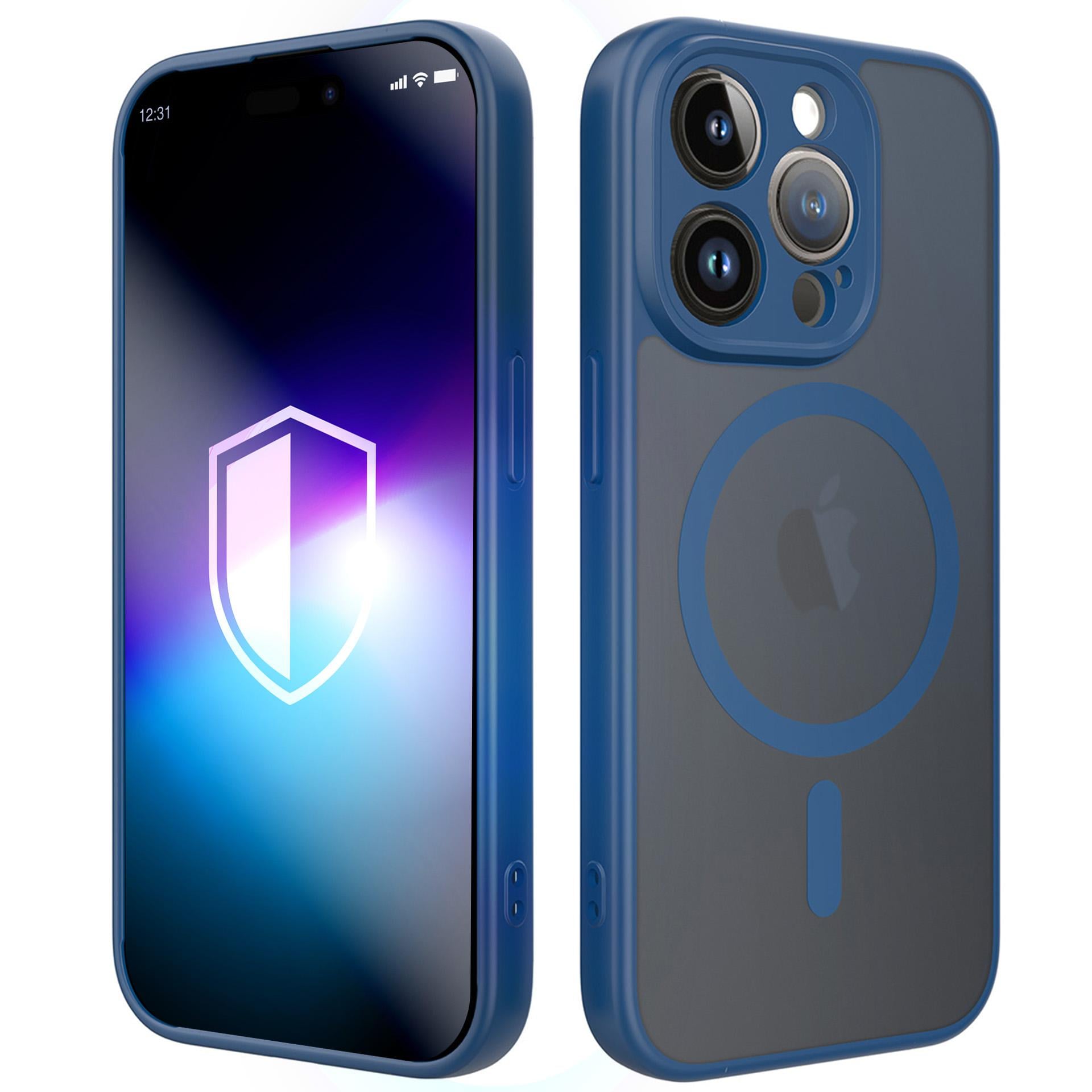 3mk Misty MagCase för iPhone 15 Pro – Blå