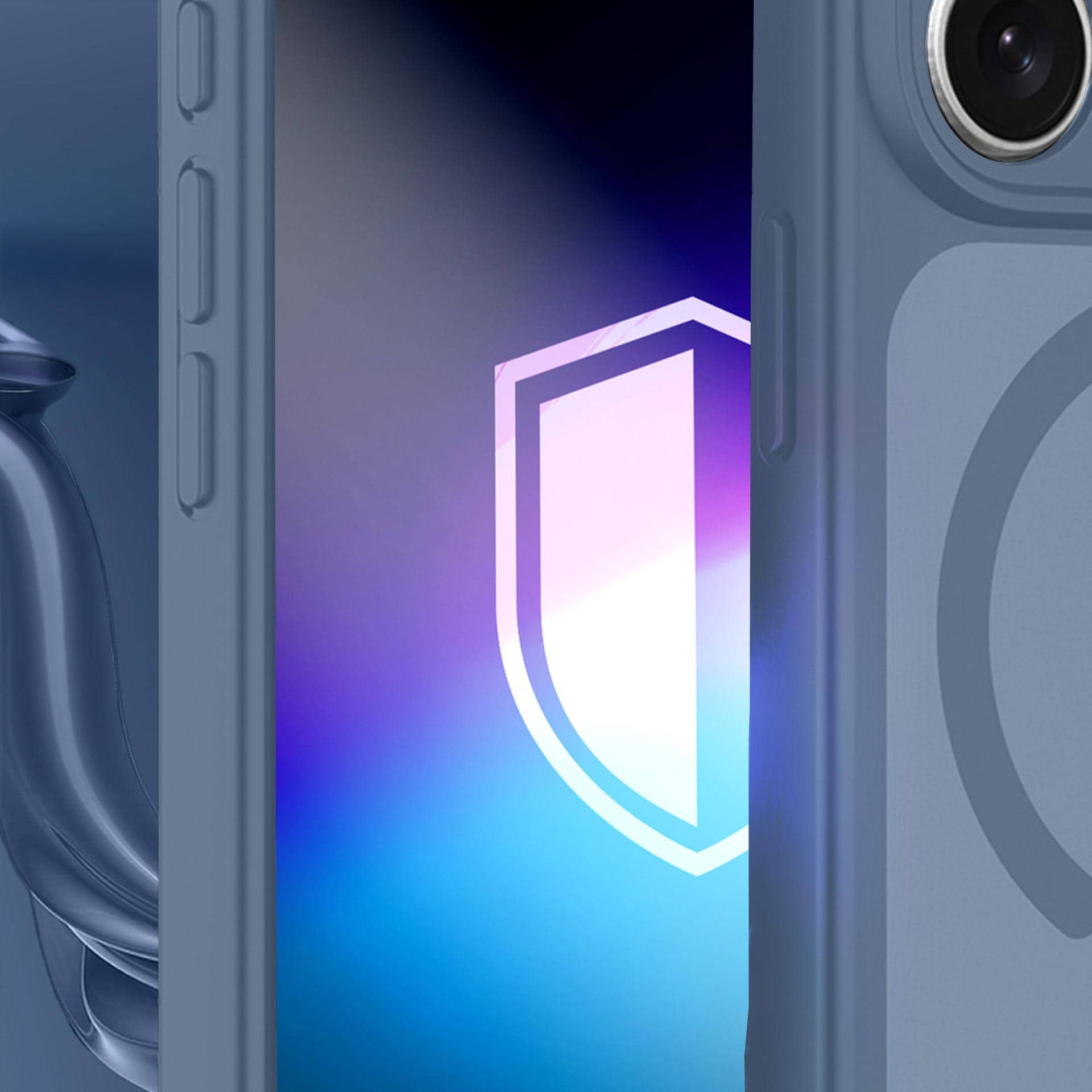 3mk Misty MagCase til Samsung Galaxy S25 – Blå