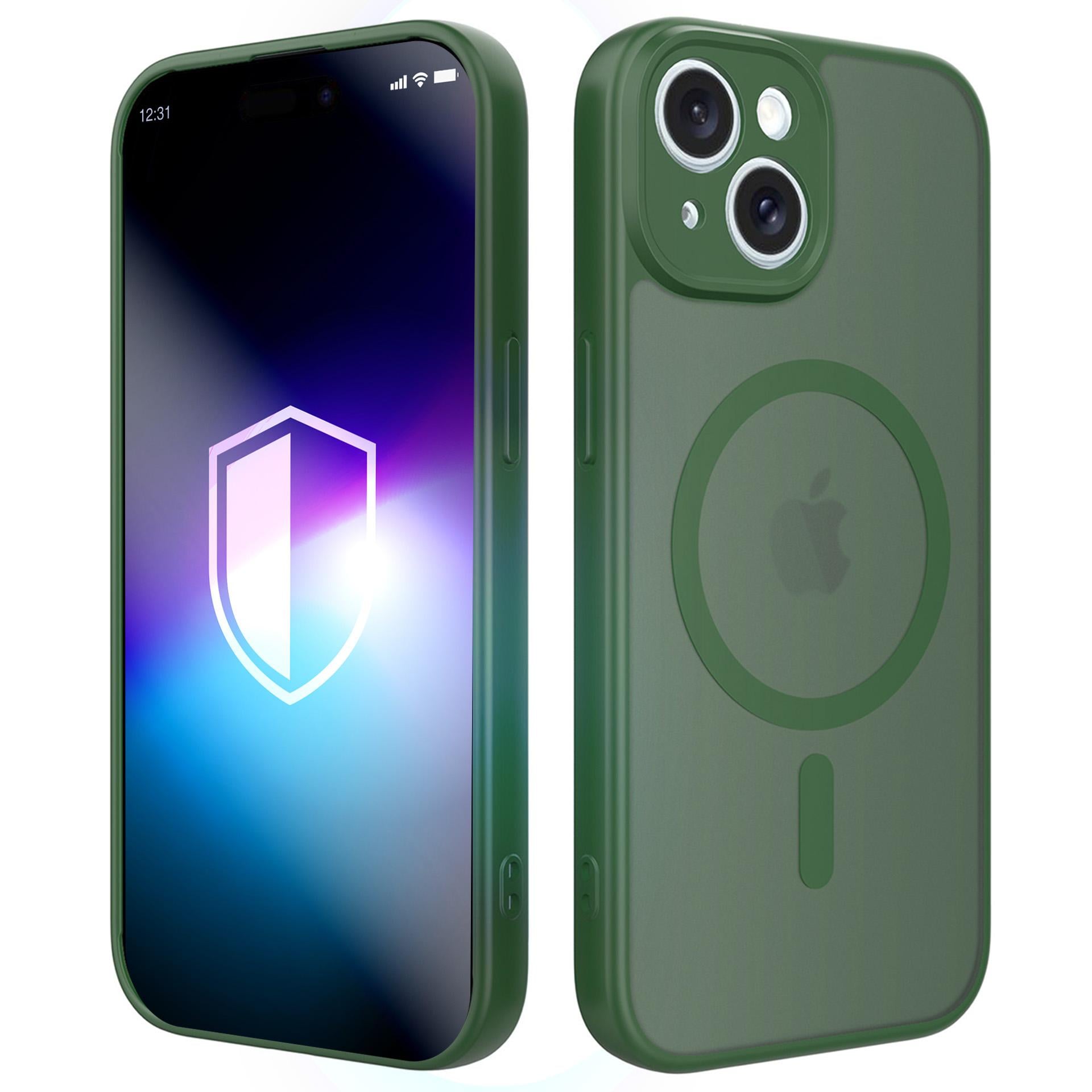 3mk Misty MagCase för iPhone 14 – grön