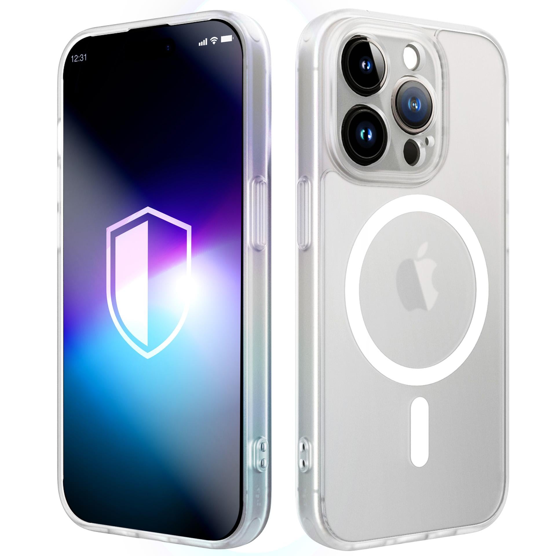 3mk Misty MagCase för iPhone 15 Pro – Vit