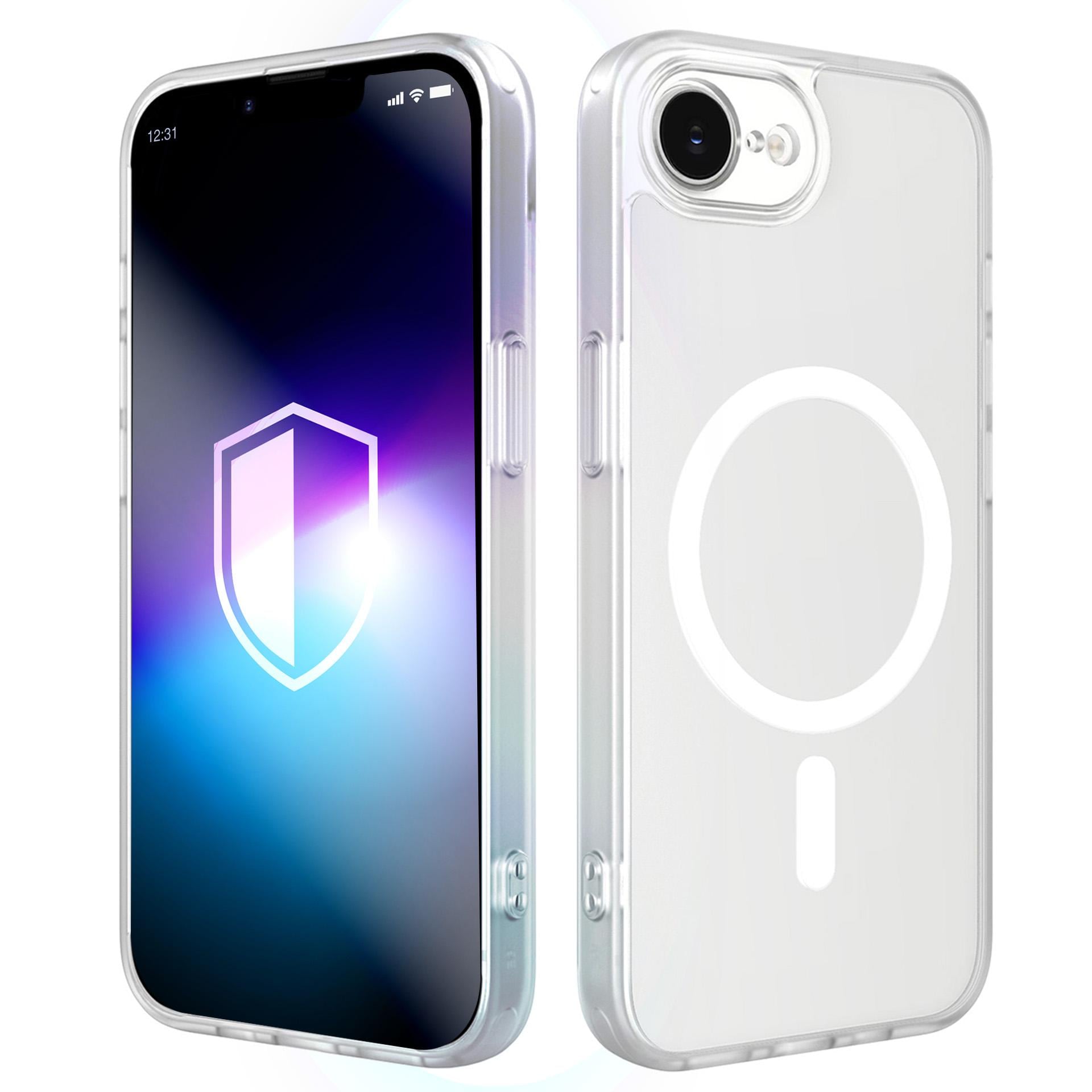 3mk Misty MagCase för iPhone 16E / 17E – vit
