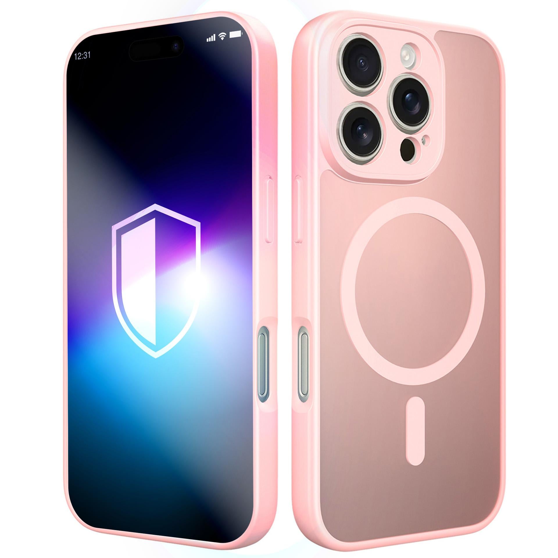 3mk Misty MagCase för iPhone 16 Pro – Rosa