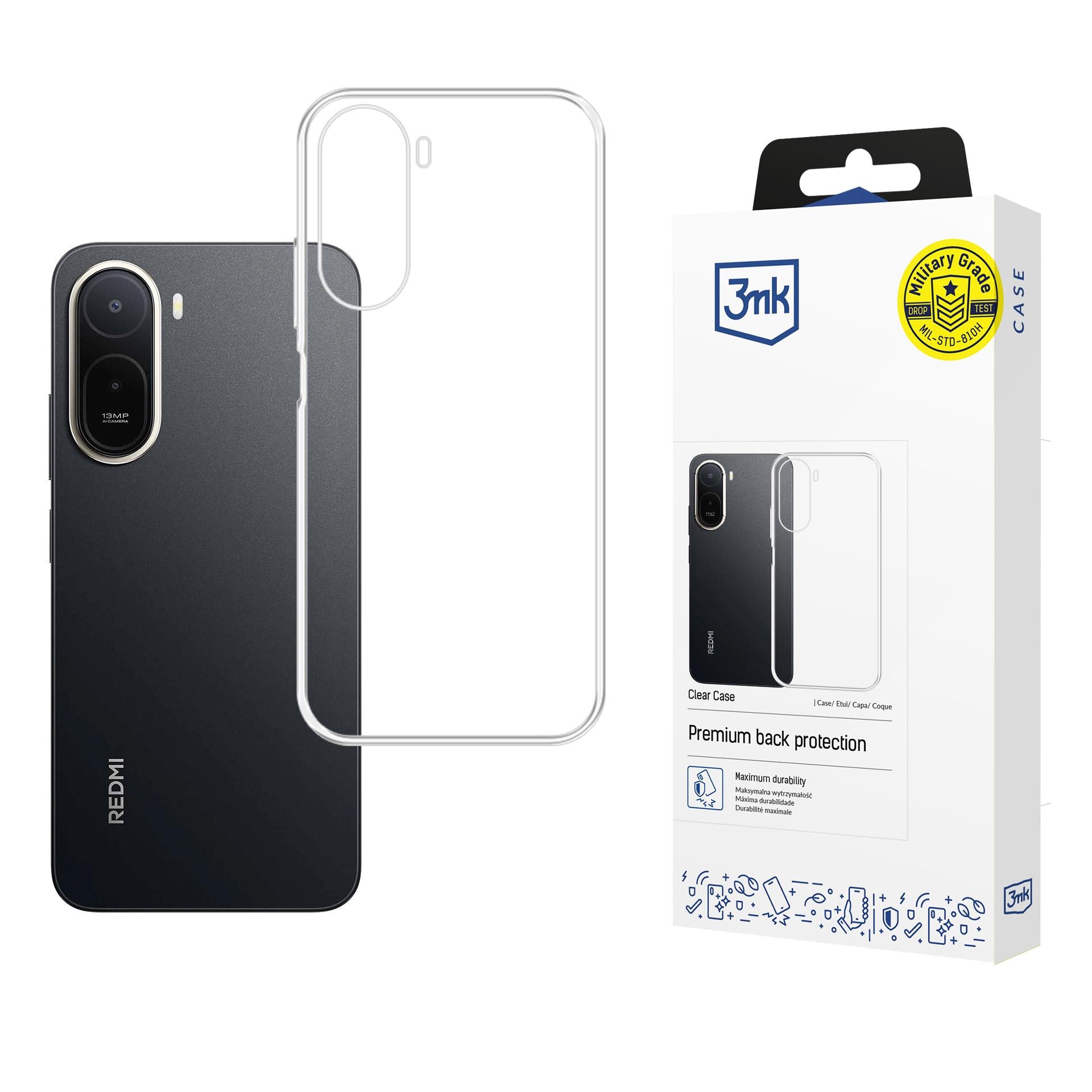 3mk genomskinligt skal till Xiaomi Redmi A7 Pro – transparent