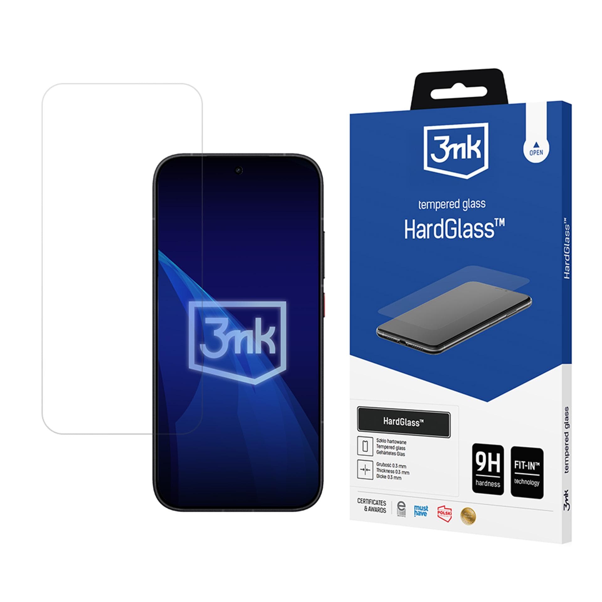 3mk HardGlass™ härdat glas till Xiaomi Poco X8 Pro Max