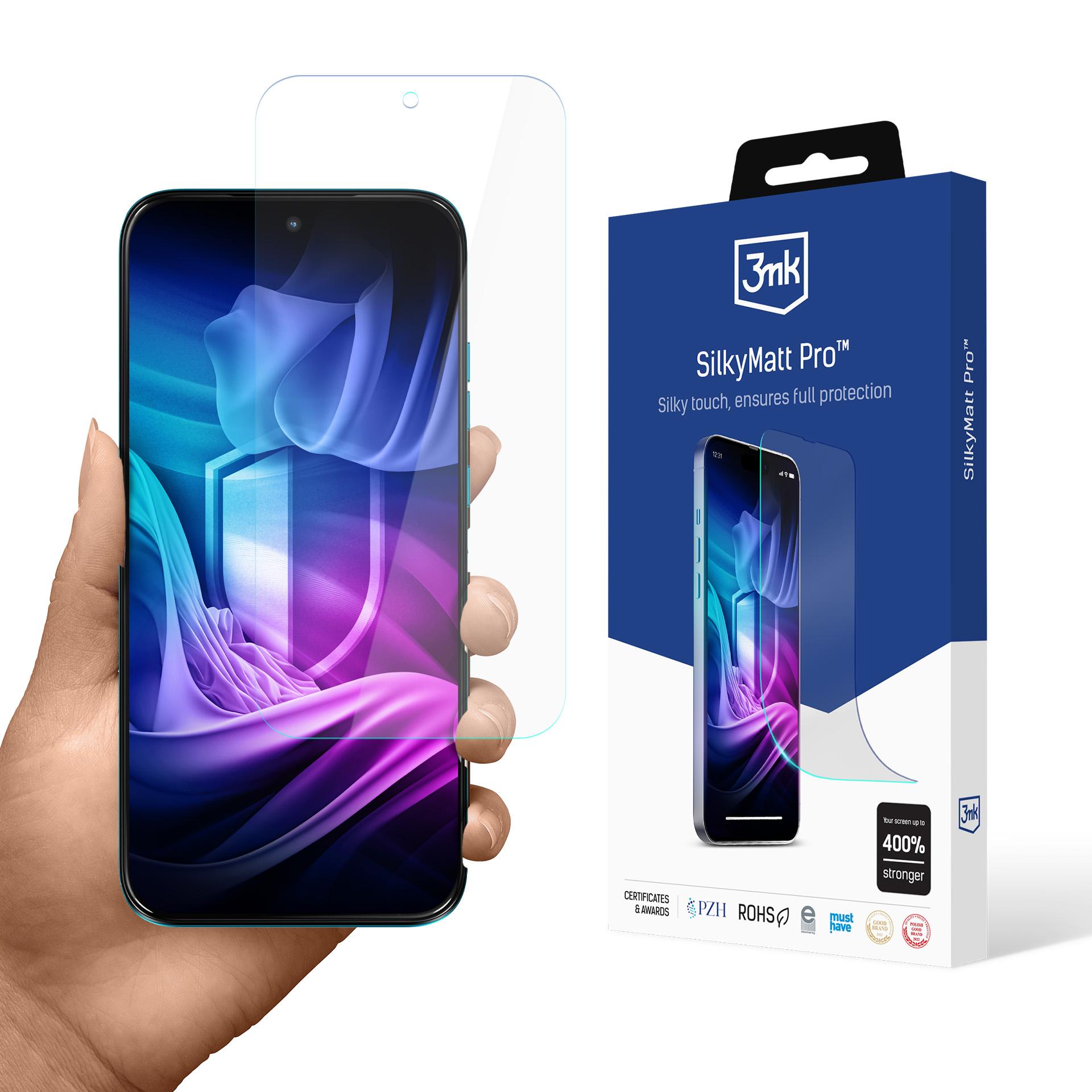 3mk SilkyMatt Pro™ matt skärmskyddsfilm för Motorola Moto G87