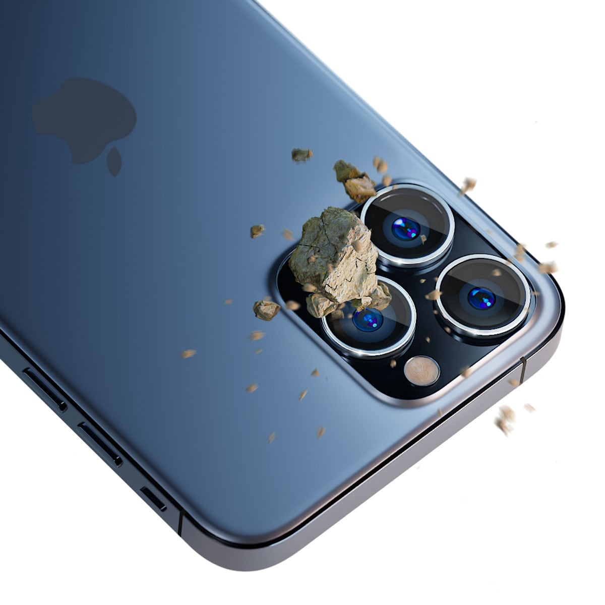 Lens Protection Pro™ kameralinsskydd för Samsung Galaxy Z Fold 8 – Svart