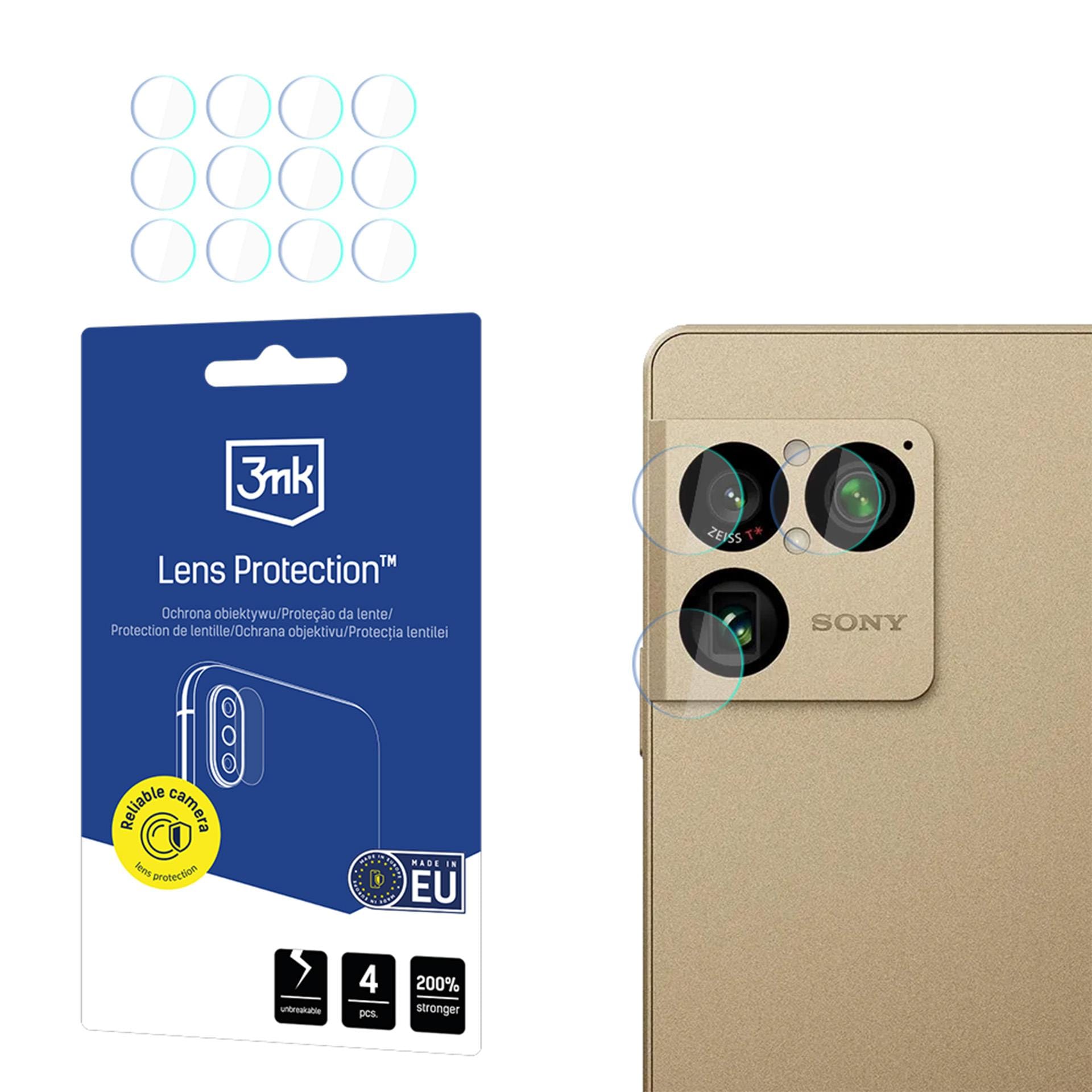 3mk Lens Protection™ Hybrid-skyddsglas för kameran på Sony Xperia 1 VIII