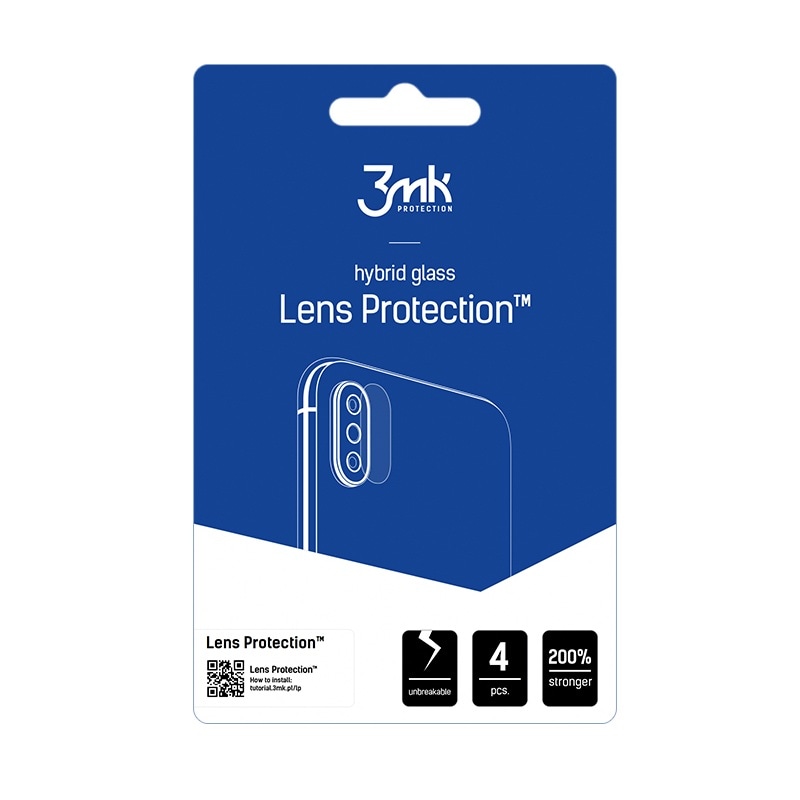 3mk Lens Protection™ Hybrid-skyddsglas för kameran till Samsung Galaxy Z Flip 8