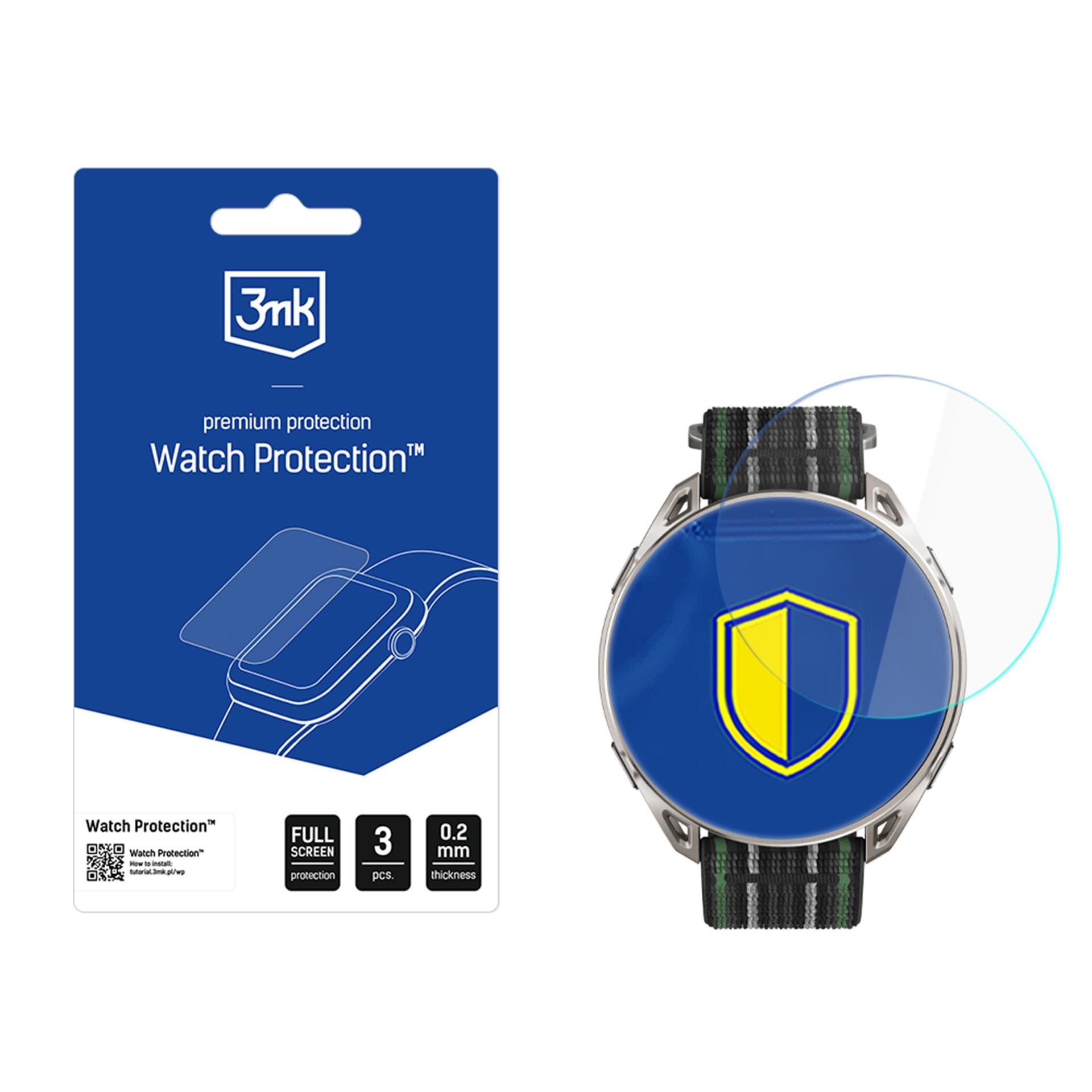 3mk Watch Protection FlexibleGlass hybridglas till Amazfit Cheetah 2 Ultra