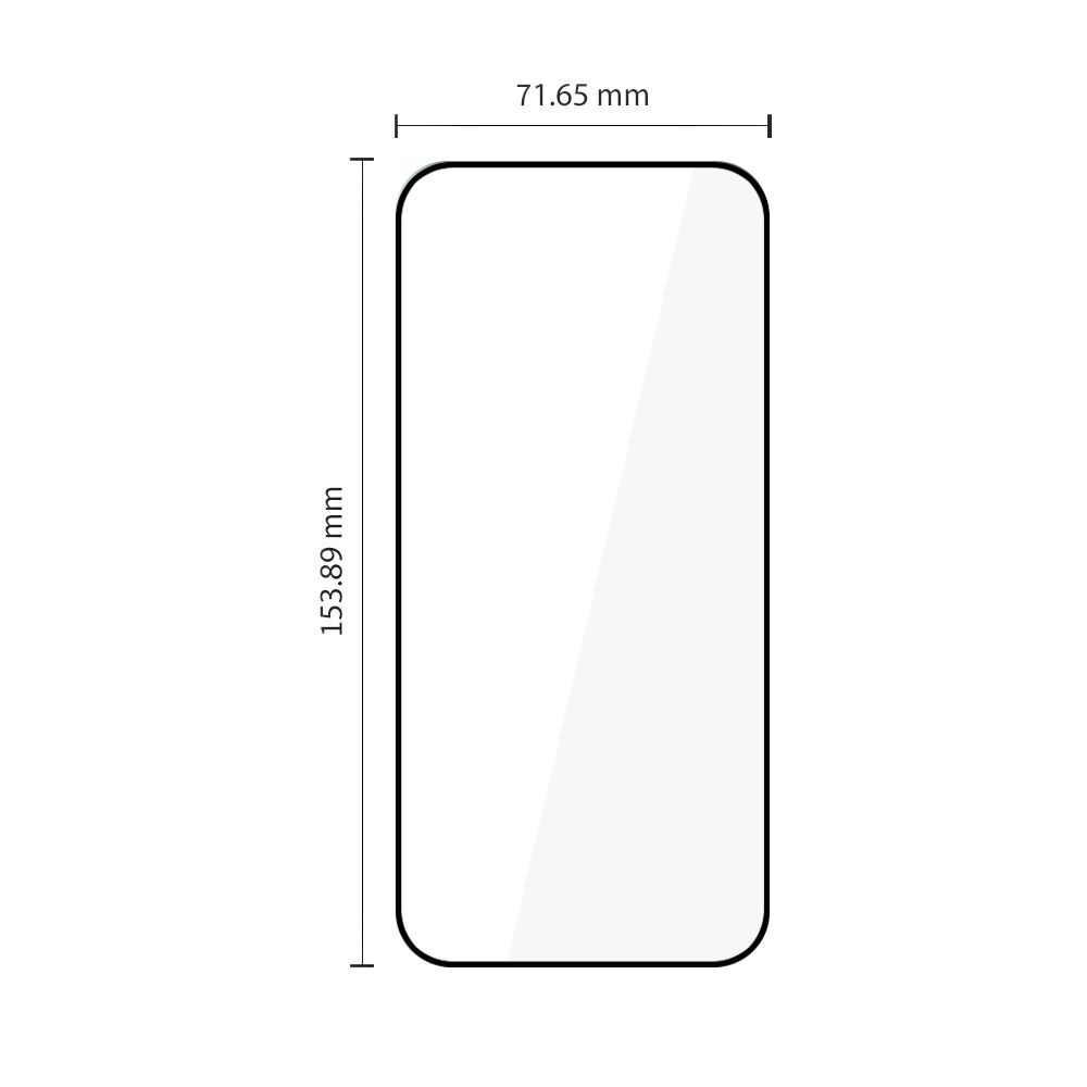 Tech-Protect Glass Fit+ 2-pack härdat glas till Xiaomi 17T – Svart