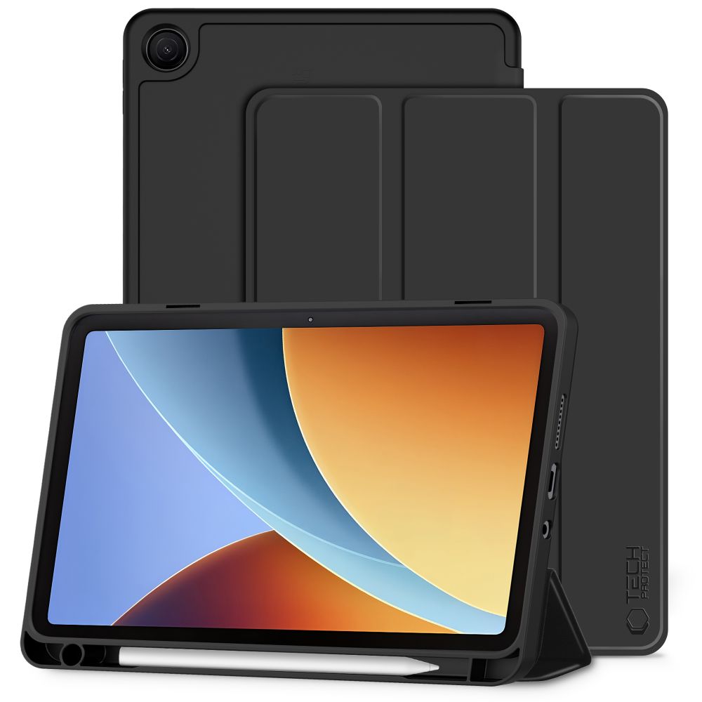 Tech-Protect SmartCase pennfodral till Xiaomi Redmi Pad 2 9,7 tum – svart
