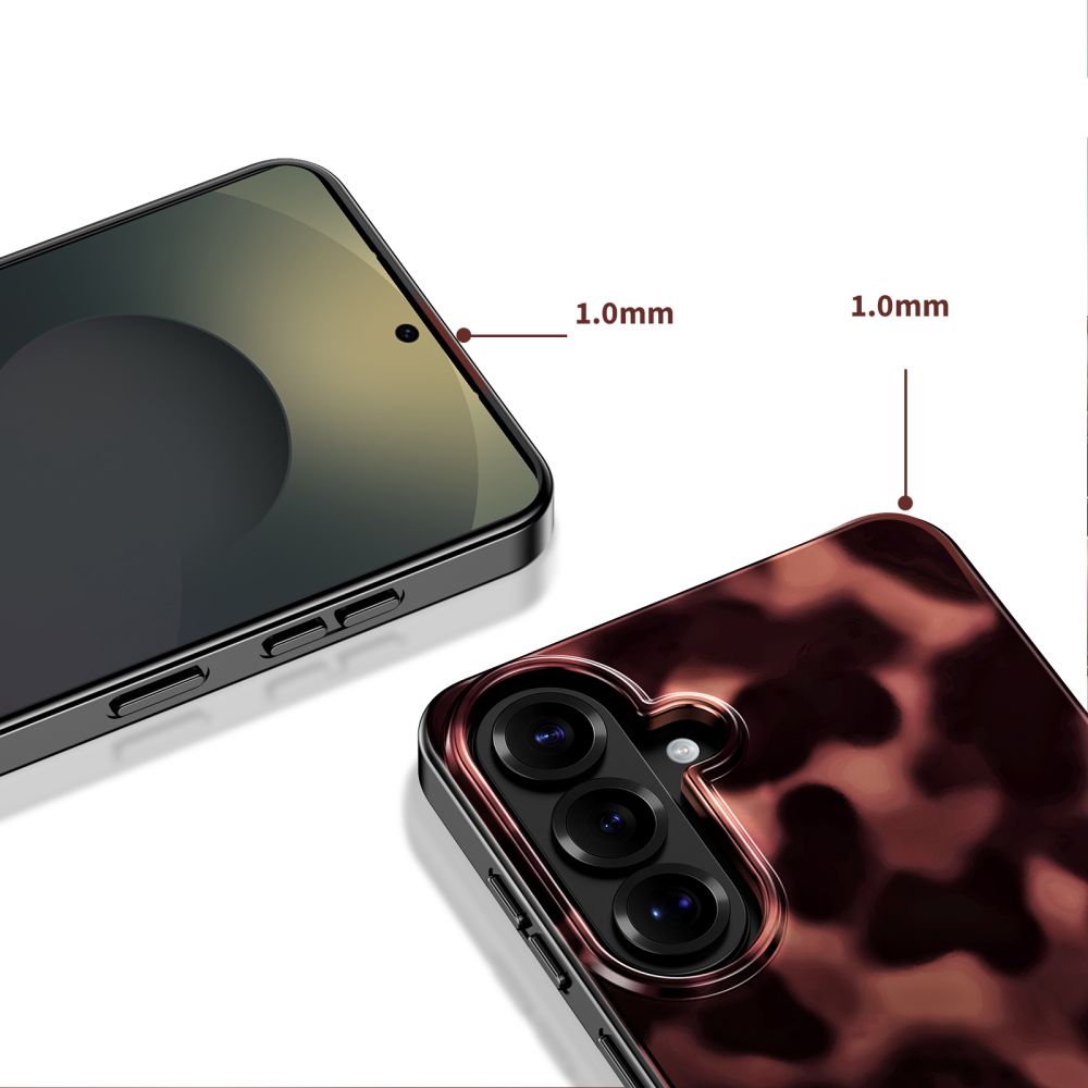 Tech-Protect Lamano MagSafe-fodral för Samsung Galaxy A27 5G – brunt och svart