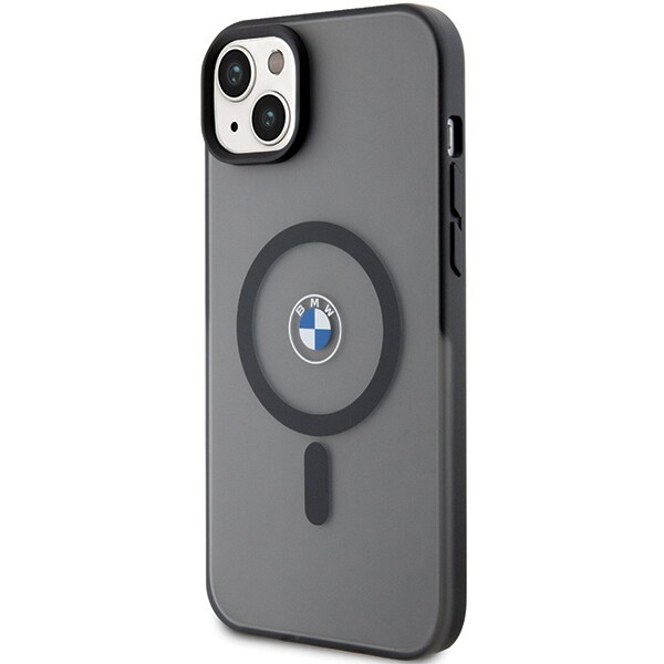 BMW Signature MagSafe-etui til iPhone 14 Plus og 15 Plus – Sort