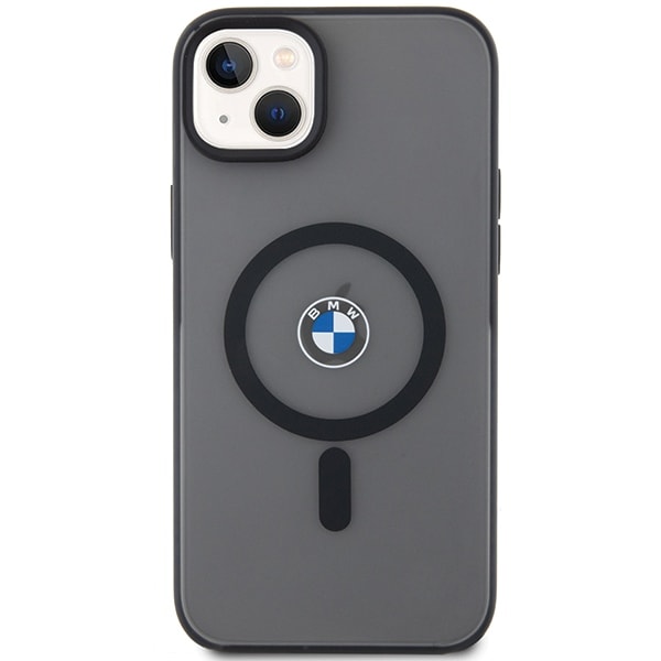 BMW Signature MagSafe-etui til iPhone 14 Plus og 15 Plus – Sort
