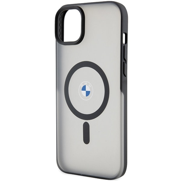 BMW Signature MagSafe-etui til iPhone 14 Plus og 15 Plus – Sort