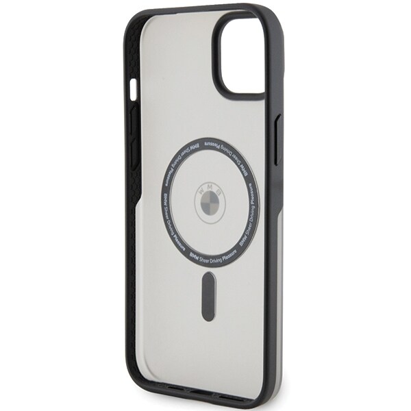 BMW Signature MagSafe-etui til iPhone 14 Plus og 15 Plus – Sort