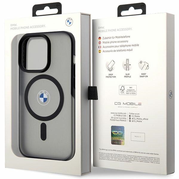 BMW Signature MagSafe-etui til iPhone 14 Pro – Sort