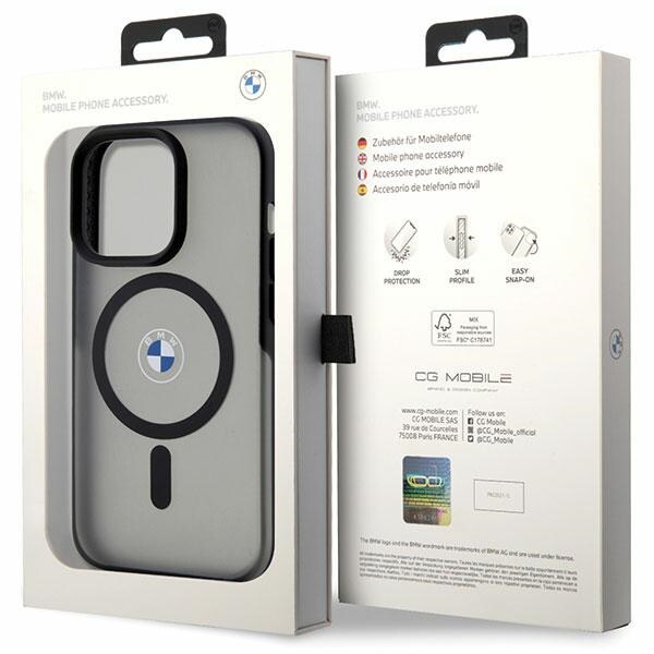 BMW Signature MagSafe-etui til iPhone 14 Pro Max – Sort