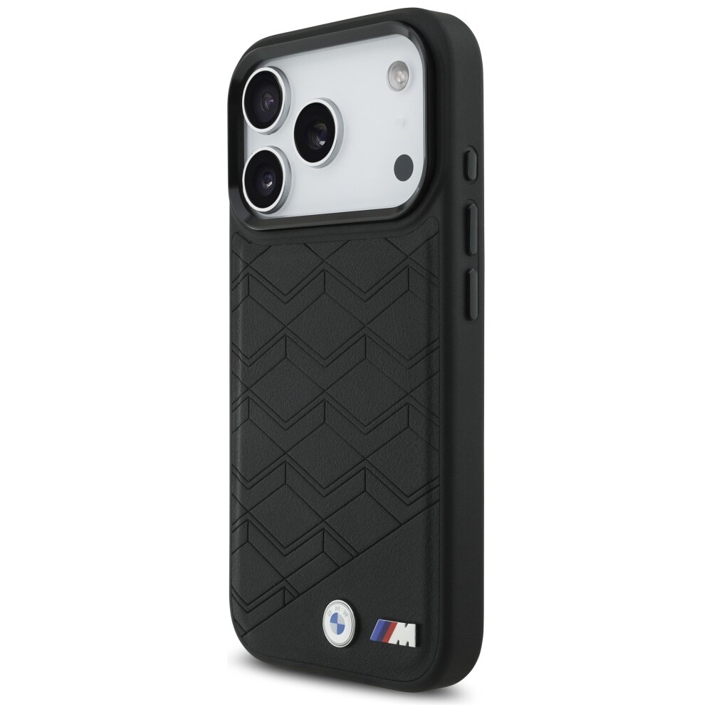 BMW M-formet logo MagSafe-etui til iPhone 17 Pro – sort