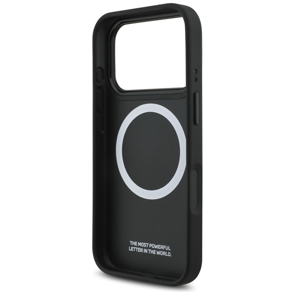 BMW M-formet logo MagSafe-etui til iPhone 17 Pro – sort