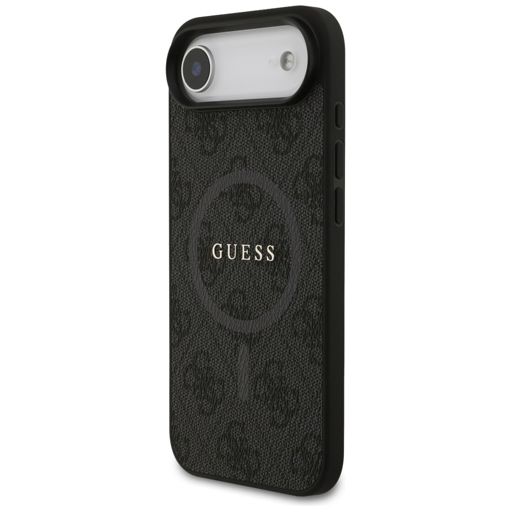 Guess 4G Ring Classic Logo MagSafe-etui til iPhone 17 Air – sort