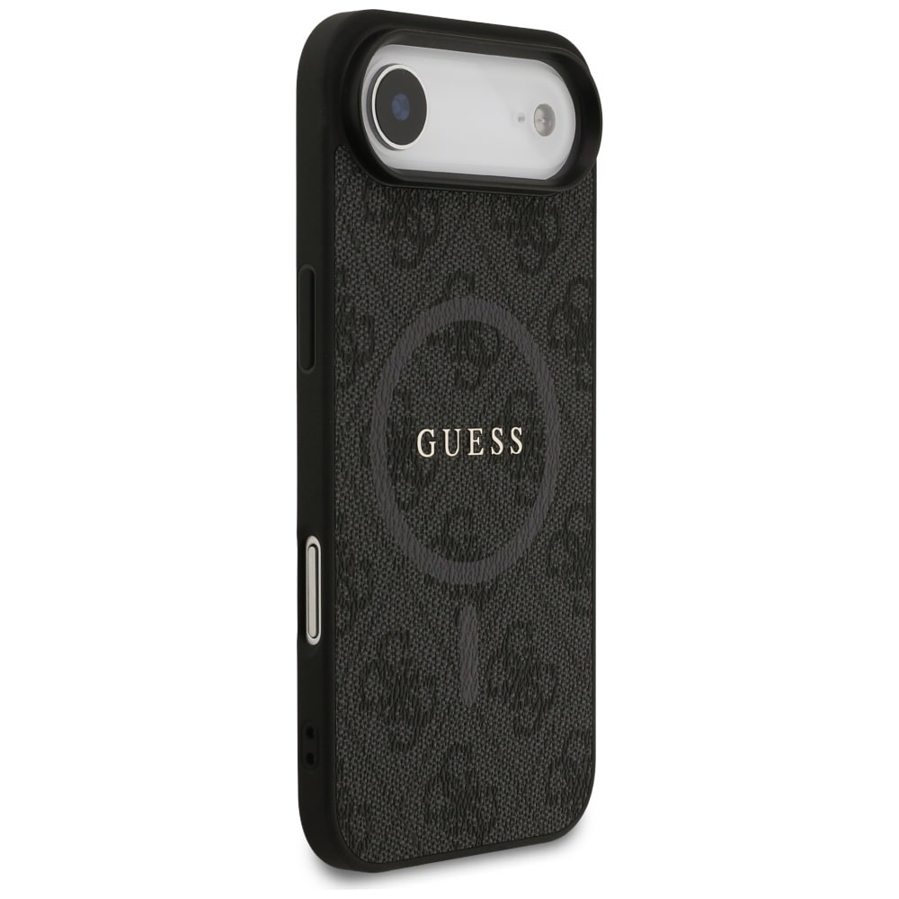Guess 4G Ring Classic Logo MagSafe-etui til iPhone 17 Air – sort